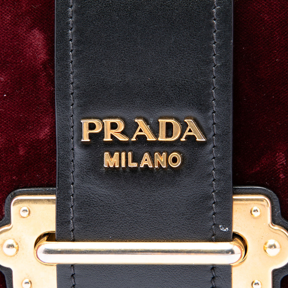Prada Velvet Cahier Crossbody