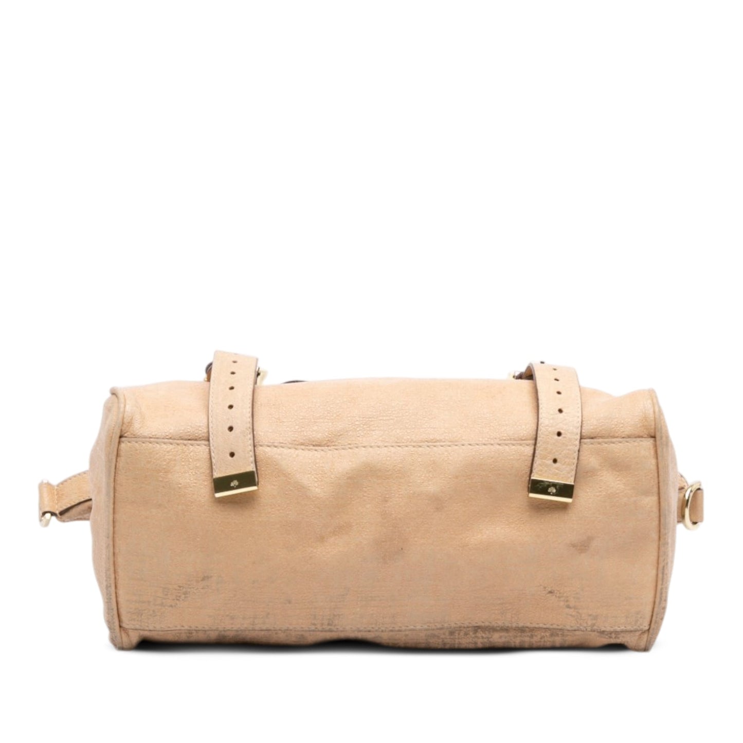 Mulberry Textured Calfskin Alexa Satchel