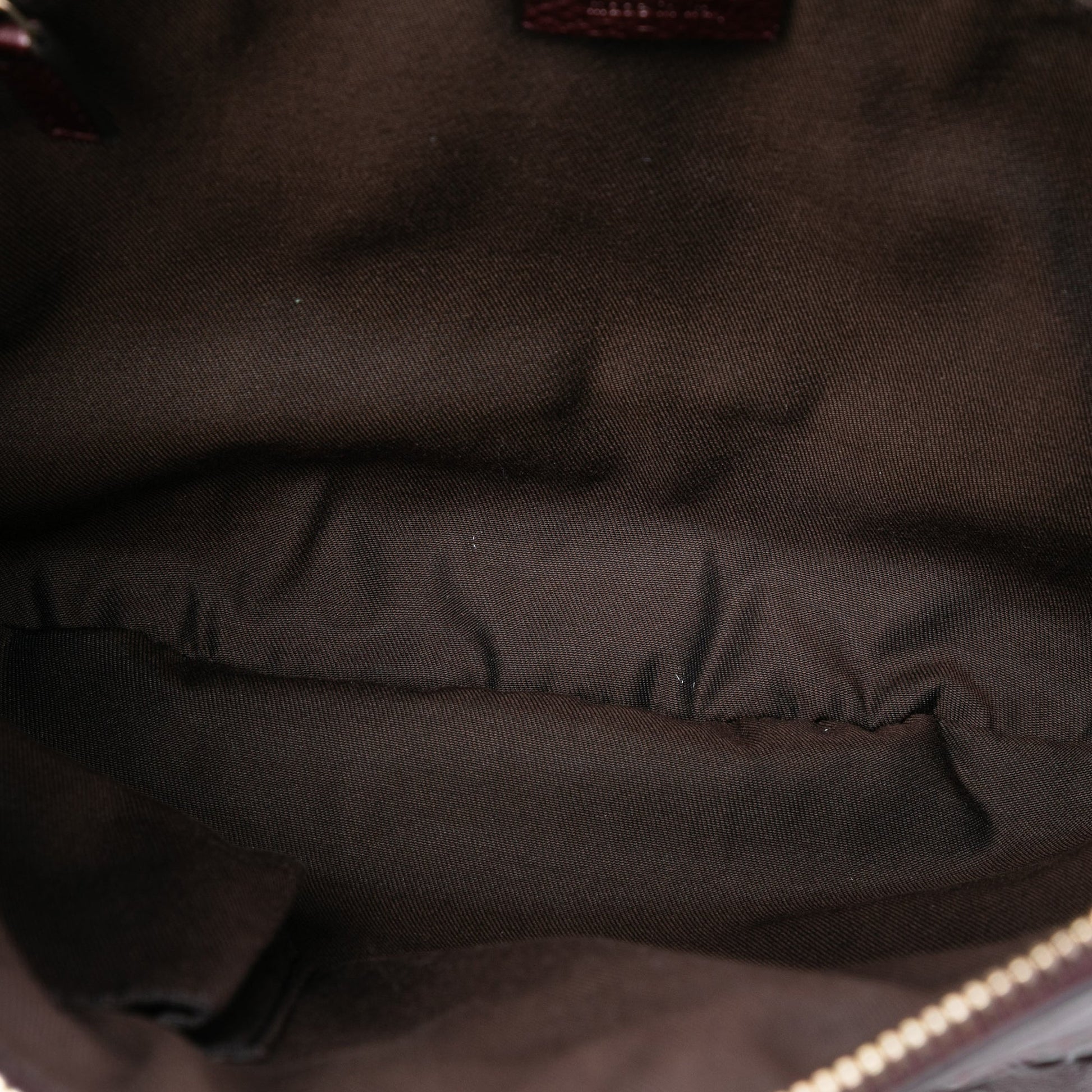 Metallic Guccissima Abbey D Ring Crossbody