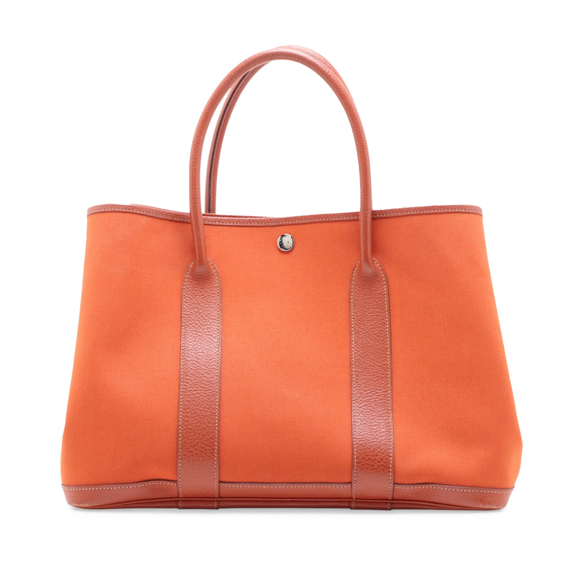 Hermès Toile and Negonda Garden Party 36 — Orange