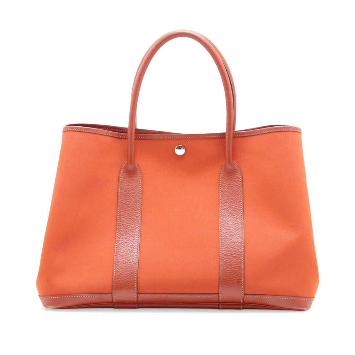 Hermès Toile and Negonda Garden Party 36 — Orange