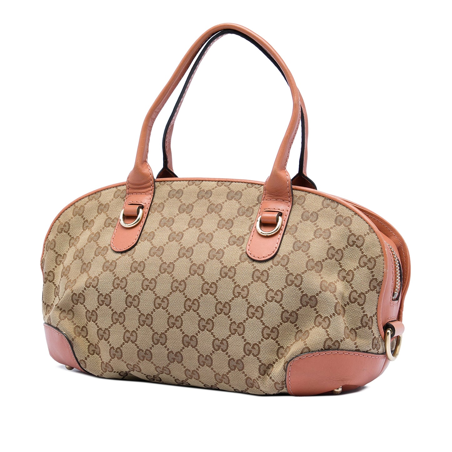 Gucci GG Canvas Heart Bit Satchel