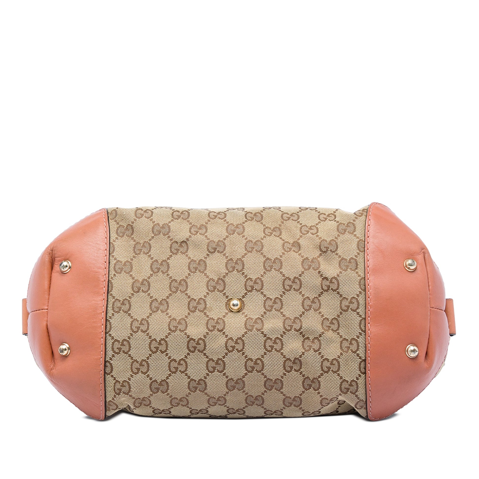 Gucci GG Canvas Heart Bit Satchel