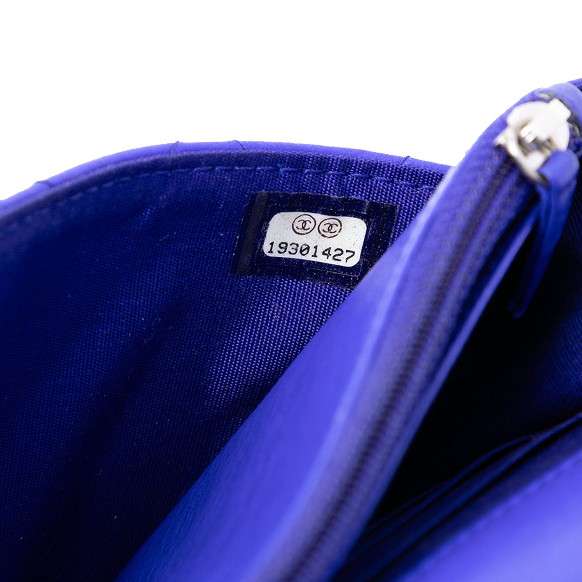 Chanel CC Quilted Calfskin Fancy Wallet On Chain
