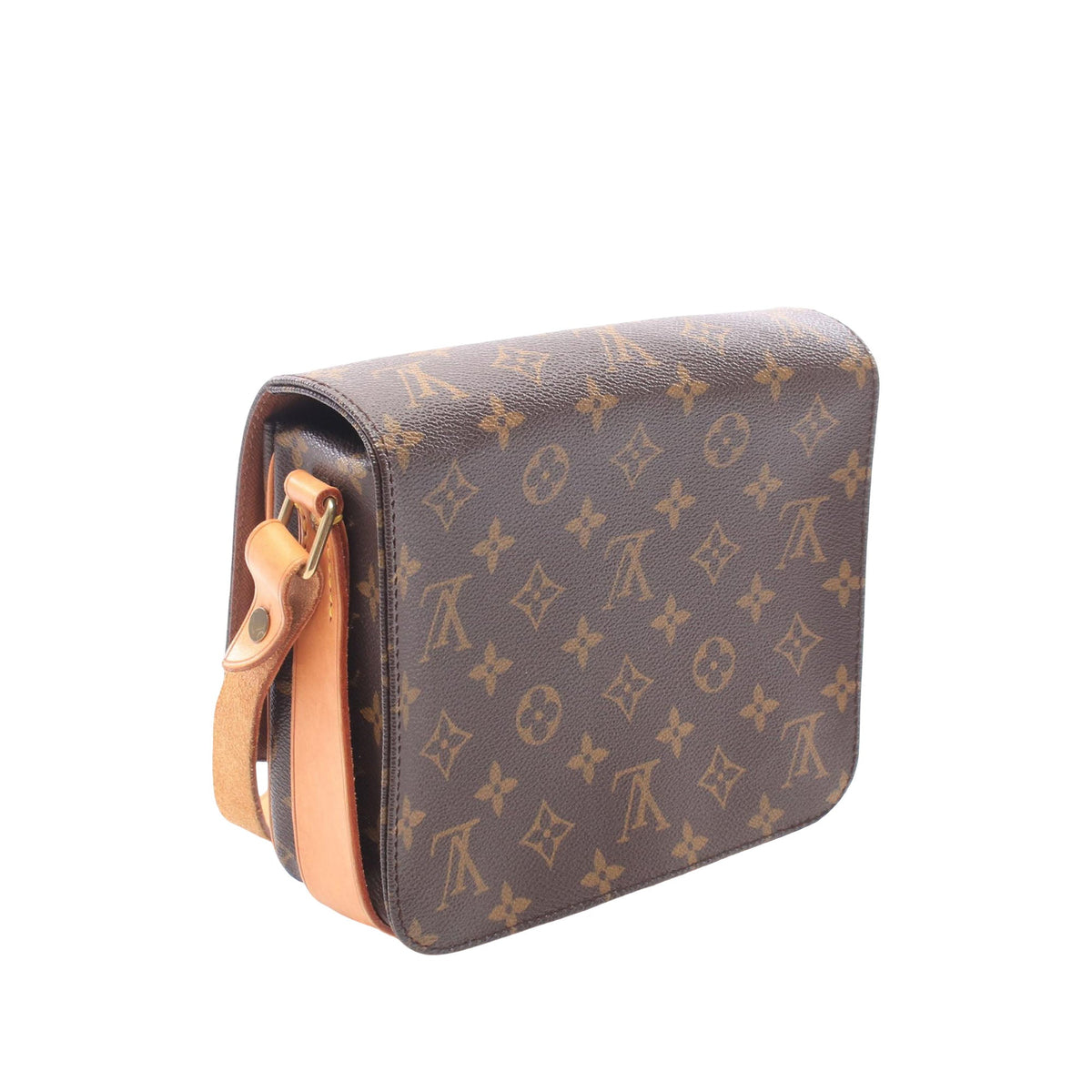 Louis Vuitton Monogram Cartouchiere MM — Brown