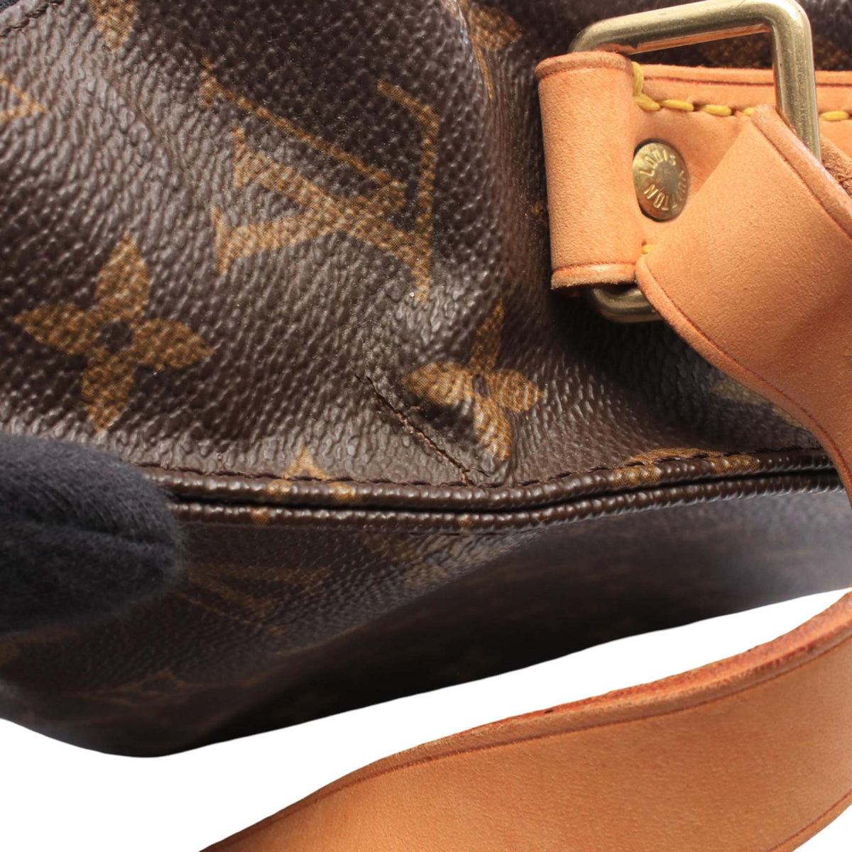 Louis Vuitton Monogram Cartouchiere MM — Brown