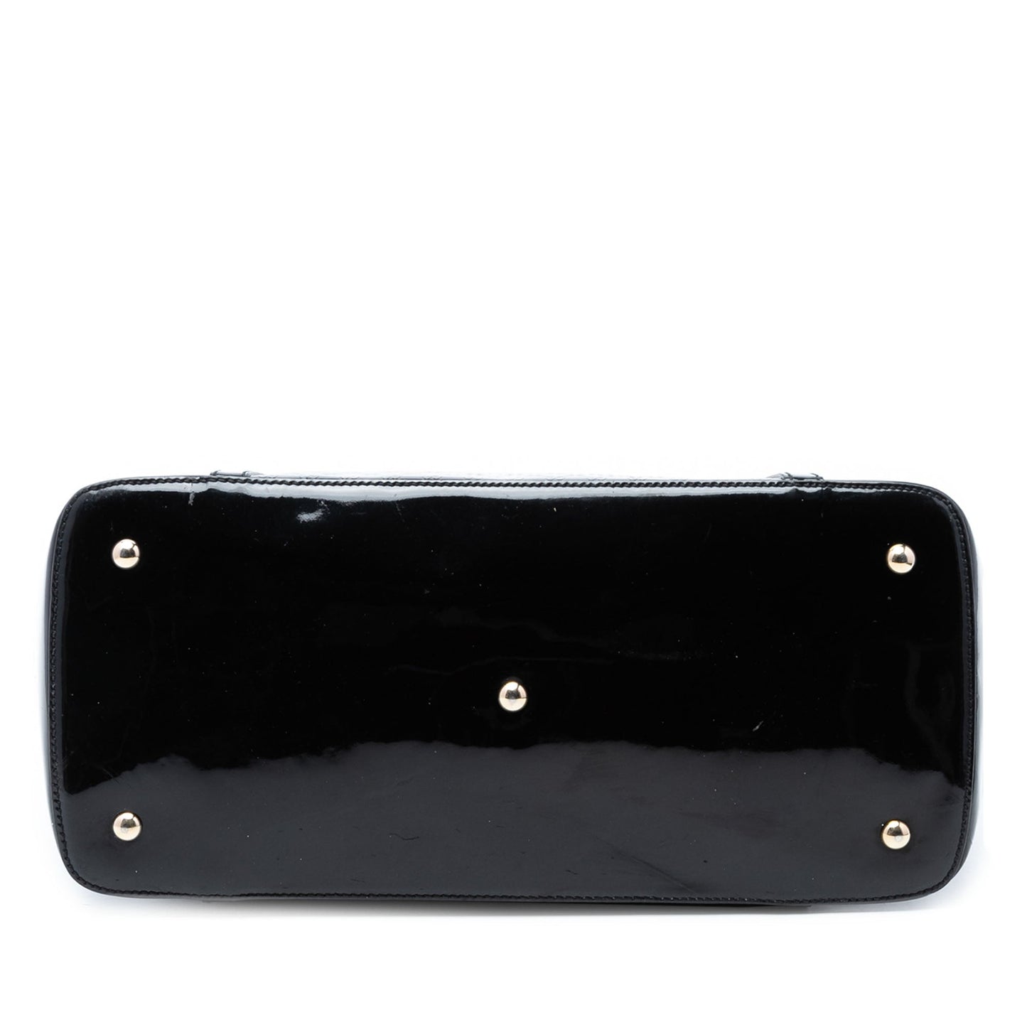 Gucci Large Microguccissima Patent Nice Dome Satchel