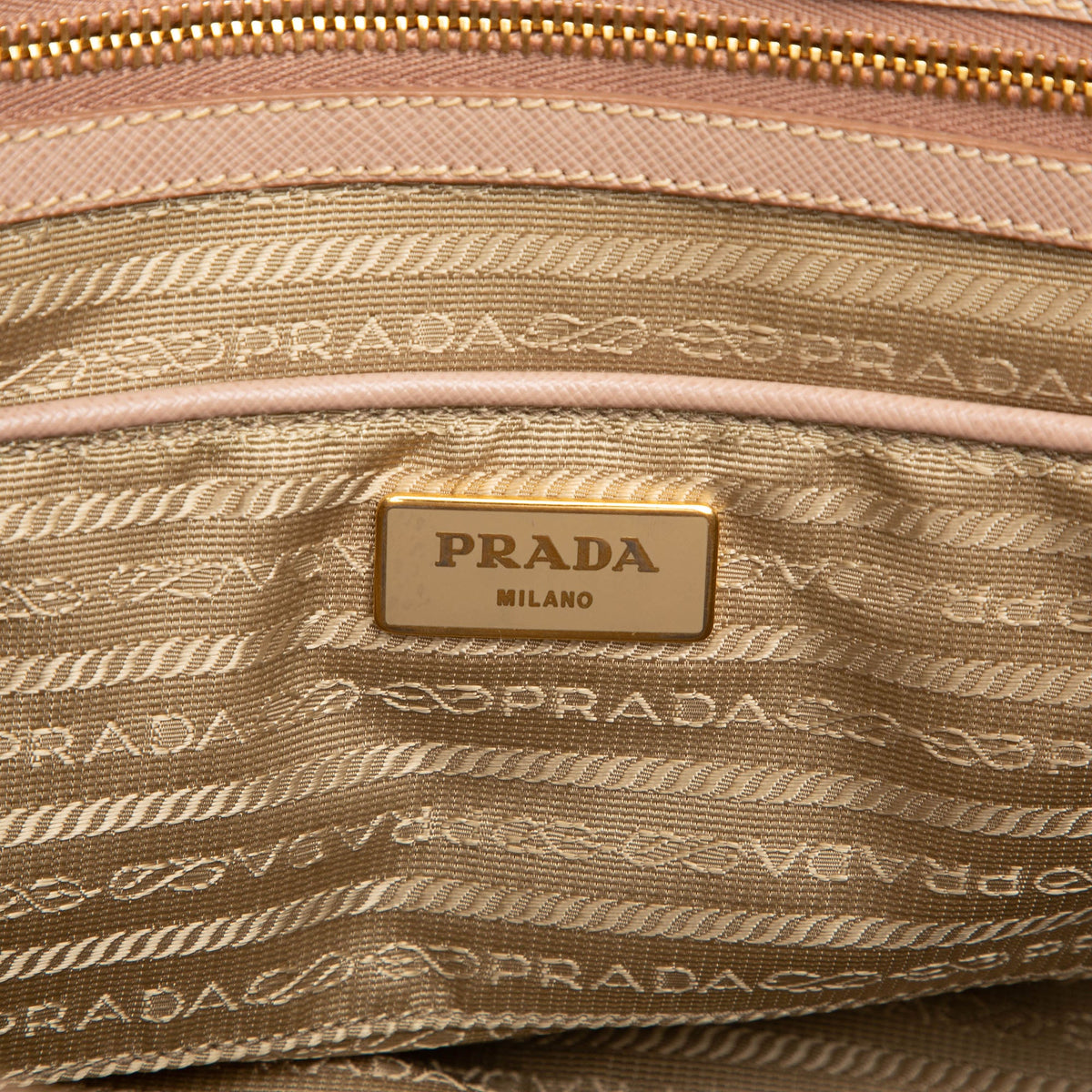 Prada Medium Saffiano Lux Galleria Double Zip Satchel