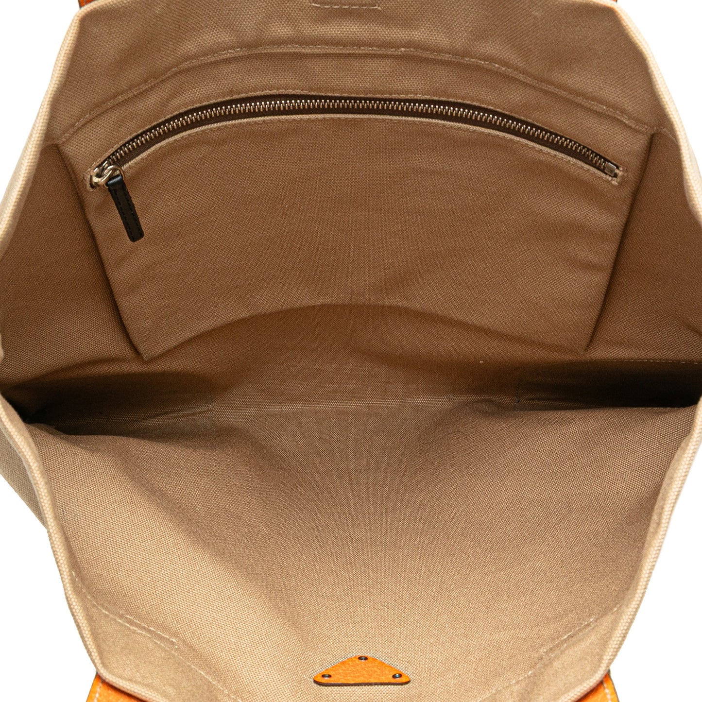 Prada Cinghiale Trimmed Canapa Tote