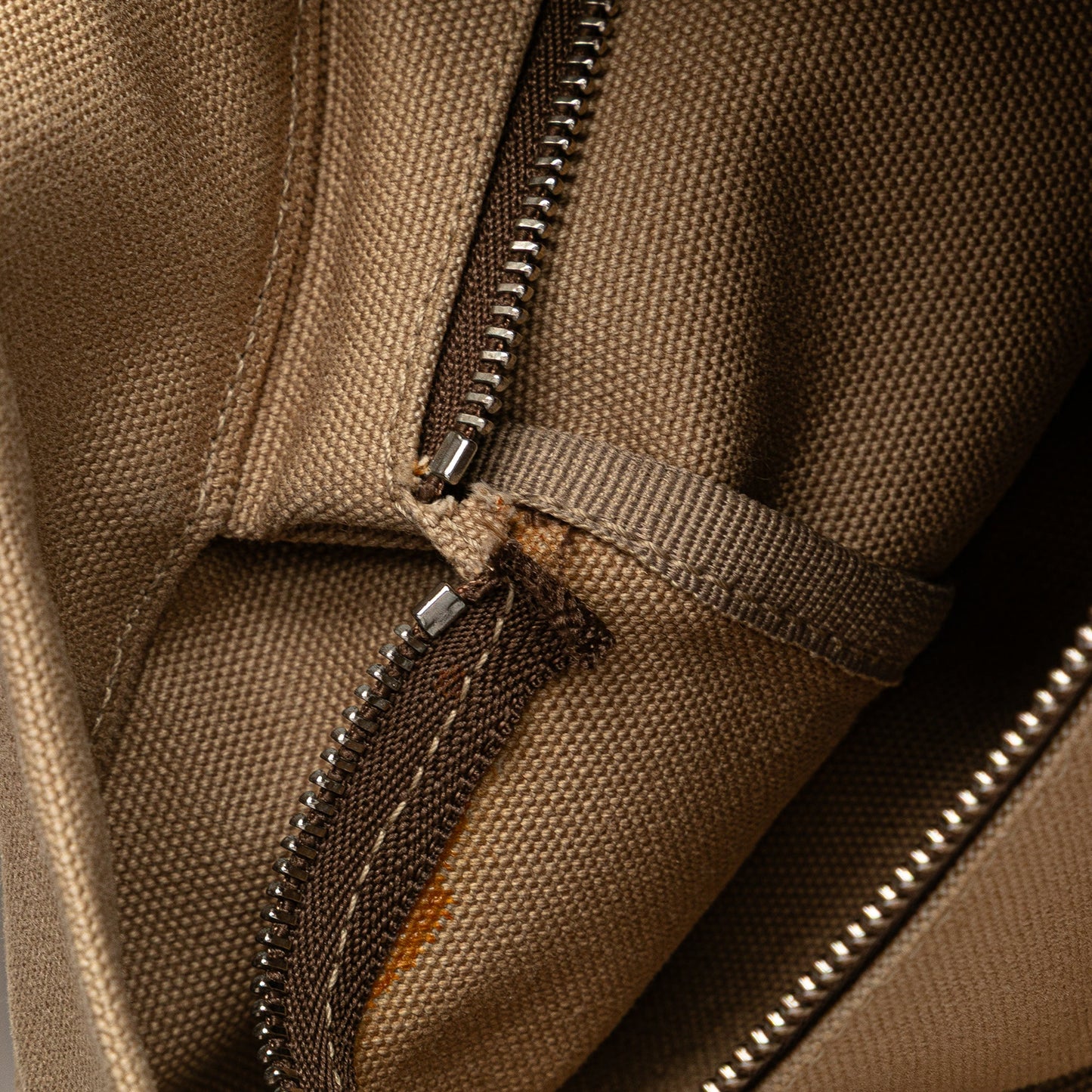 Prada Cinghiale Trimmed Canapa Tote