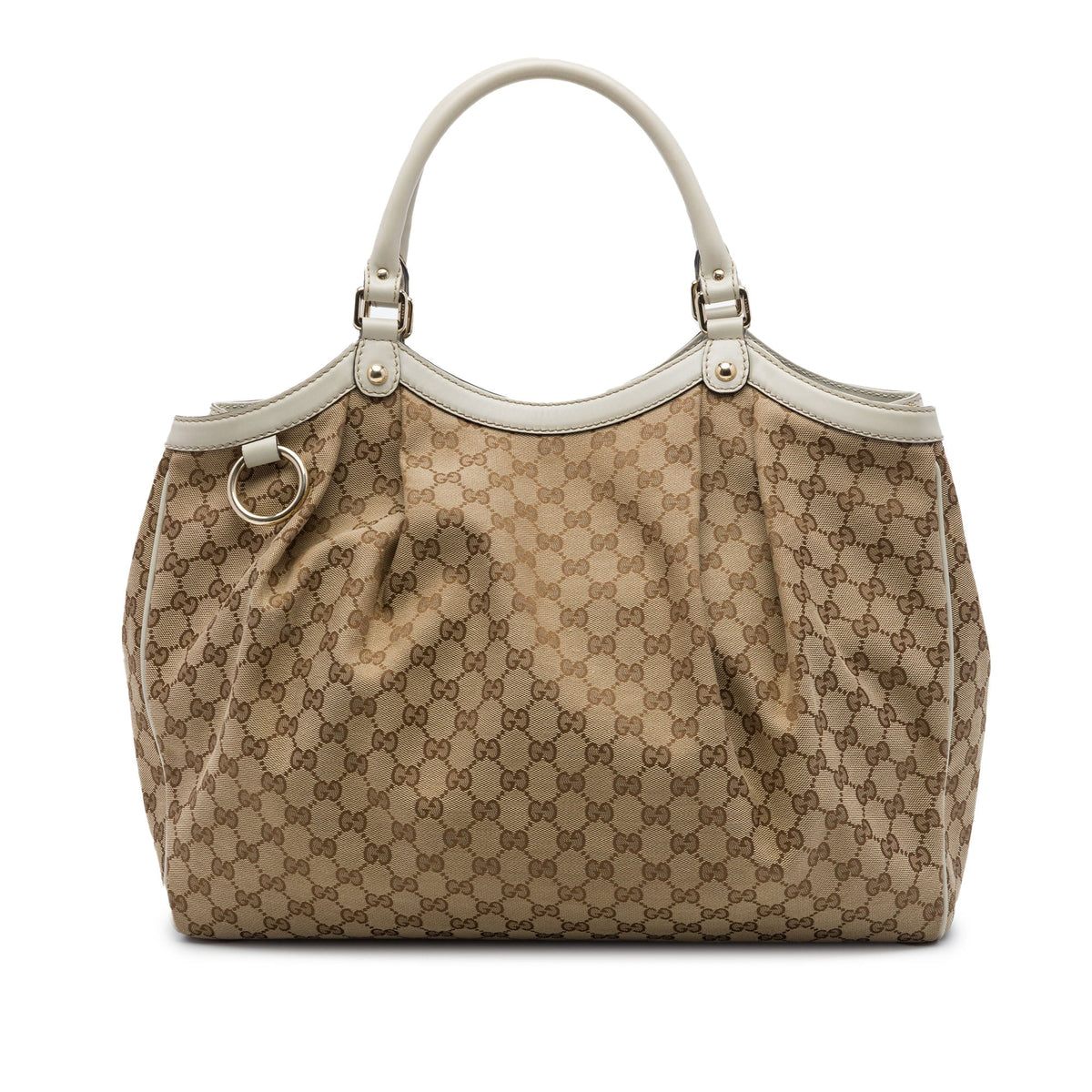 Gucci Large GG Canvas Sukey Tote