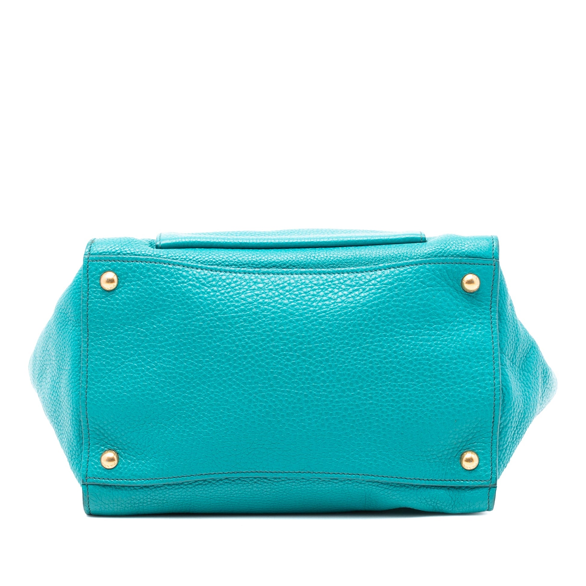 Prada Vitello Daino Front Pocket Open Convertible Tote