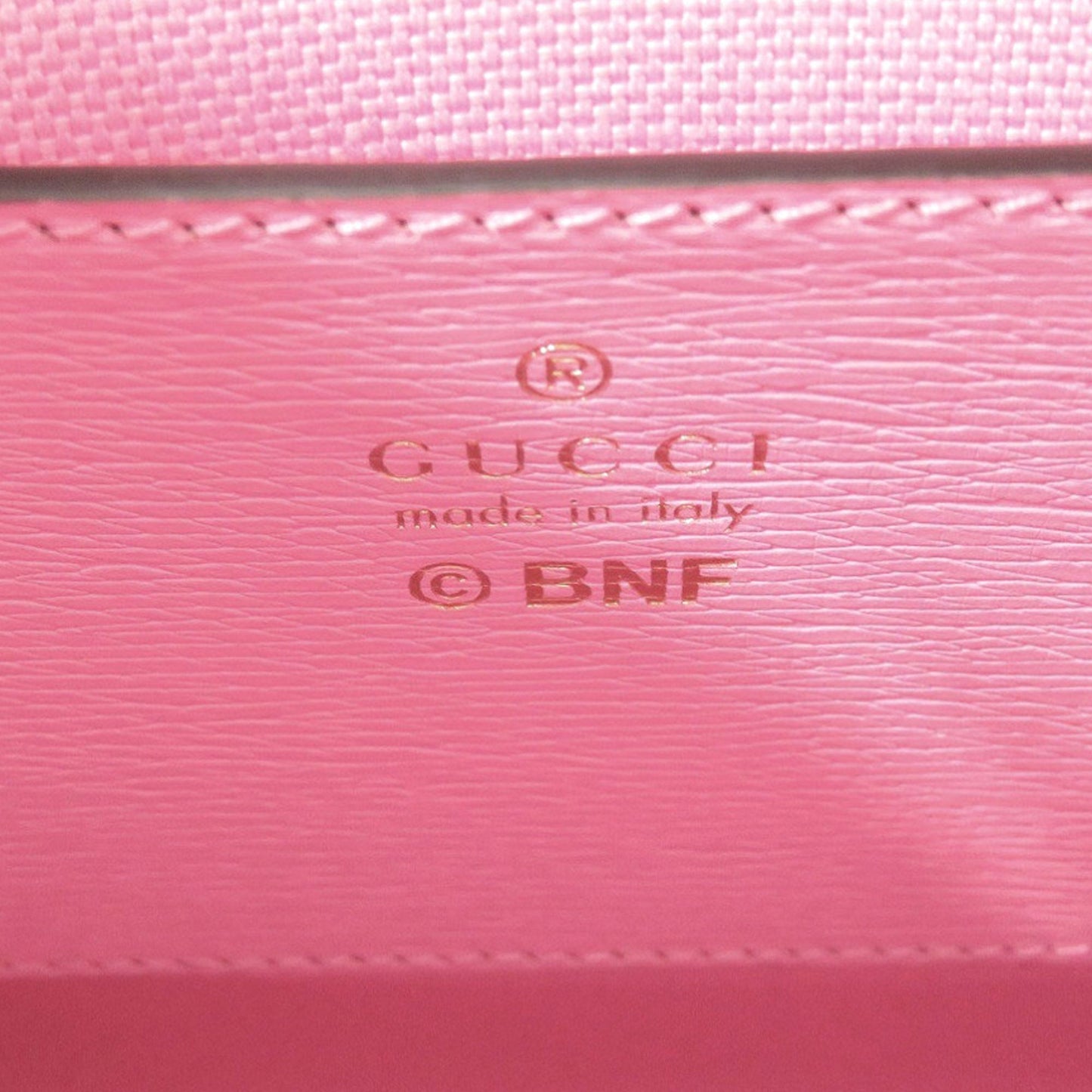 BNF Mini Textured Dollar Calfskin Bananya Print Vertical Tote