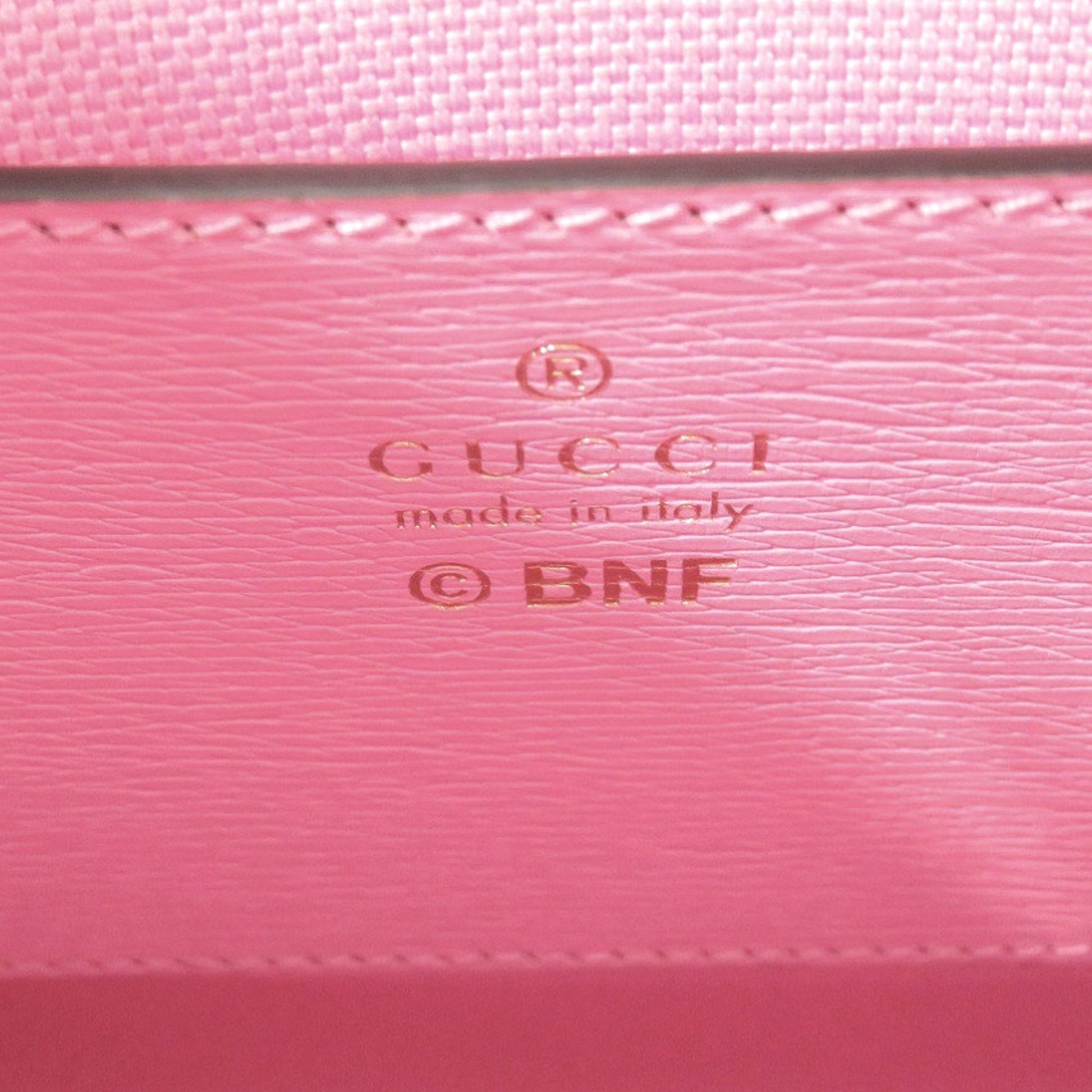 BNF Mini Textured Dollar Calfskin Bananya Print Vertical Tote