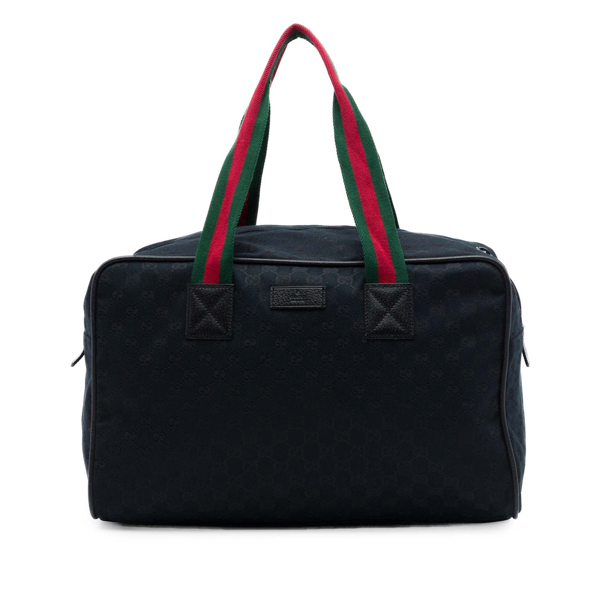 Gucci GG Canvas Web Travel Bag