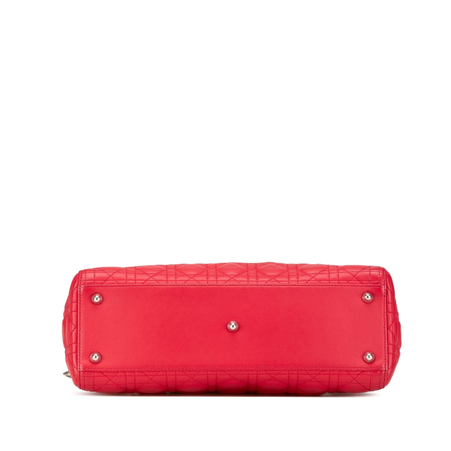 Dior Large Lambskin Cannage Lady Dior