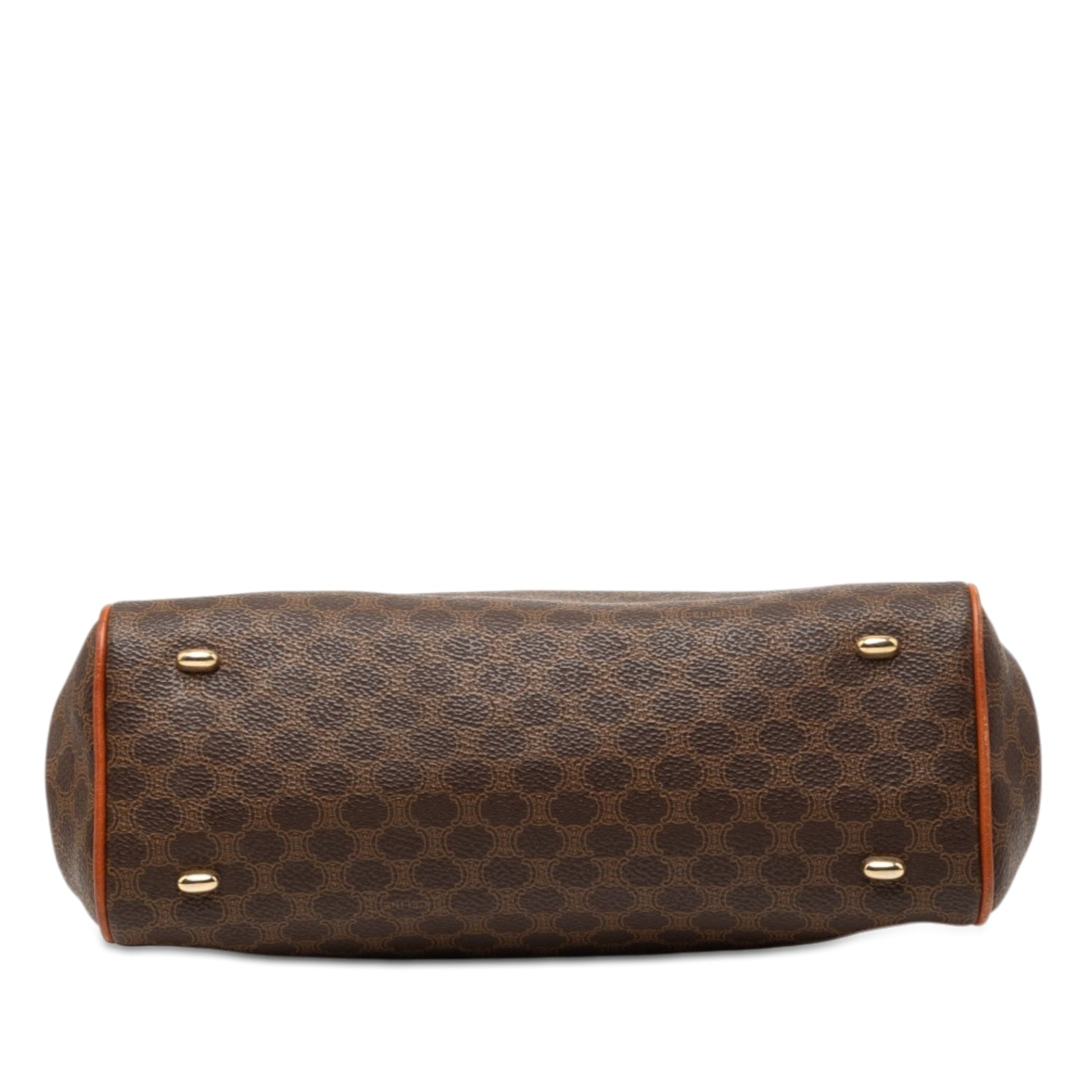 Celine Macadam Coated Canvas Handbag