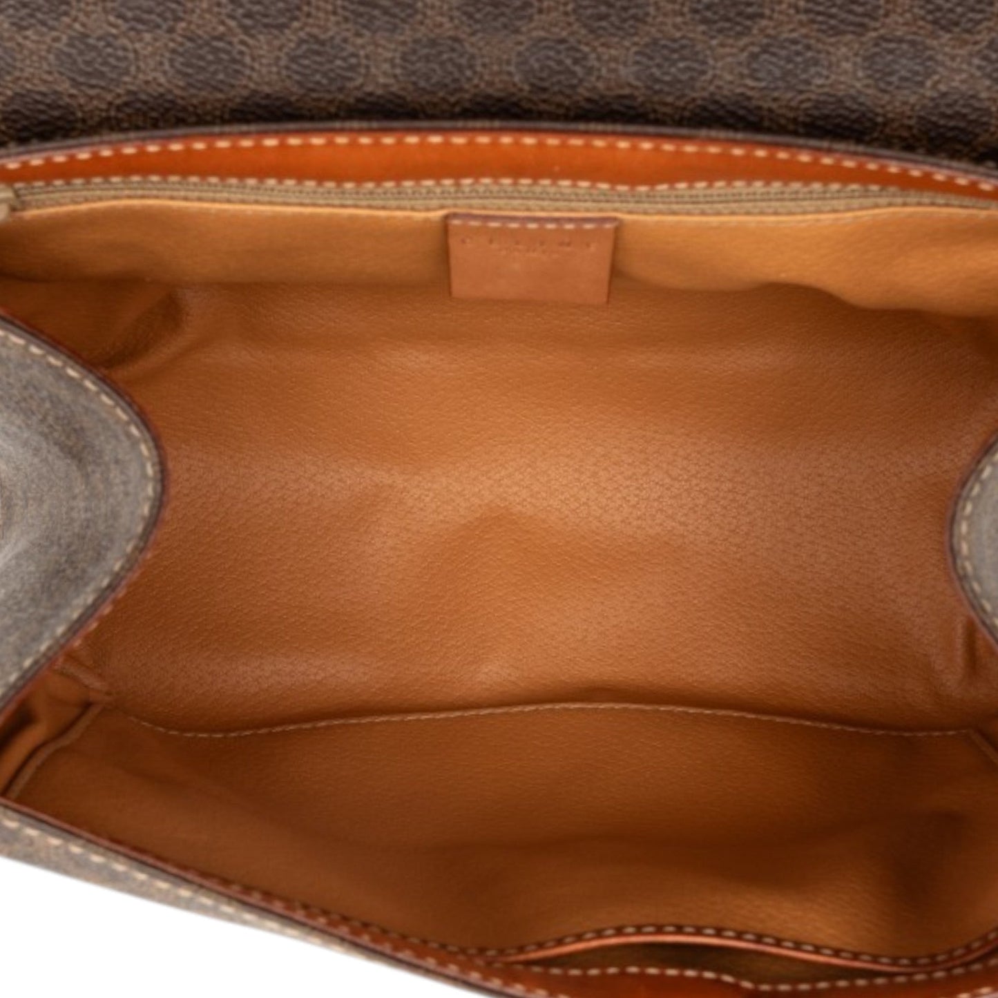 Celine Macadam Coated Canvas Handbag