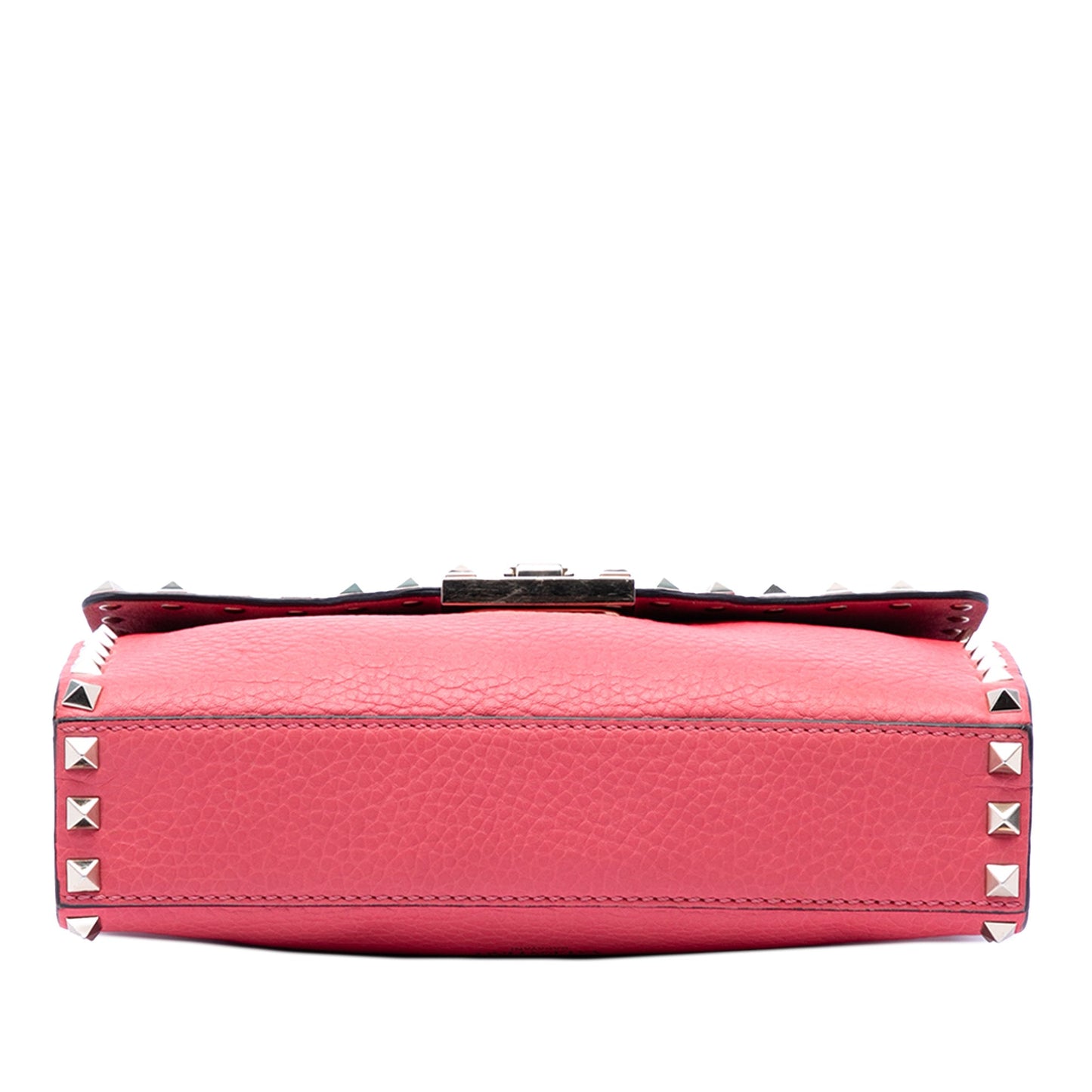 Valentino Small Leather Rockstud Flap Crossbody