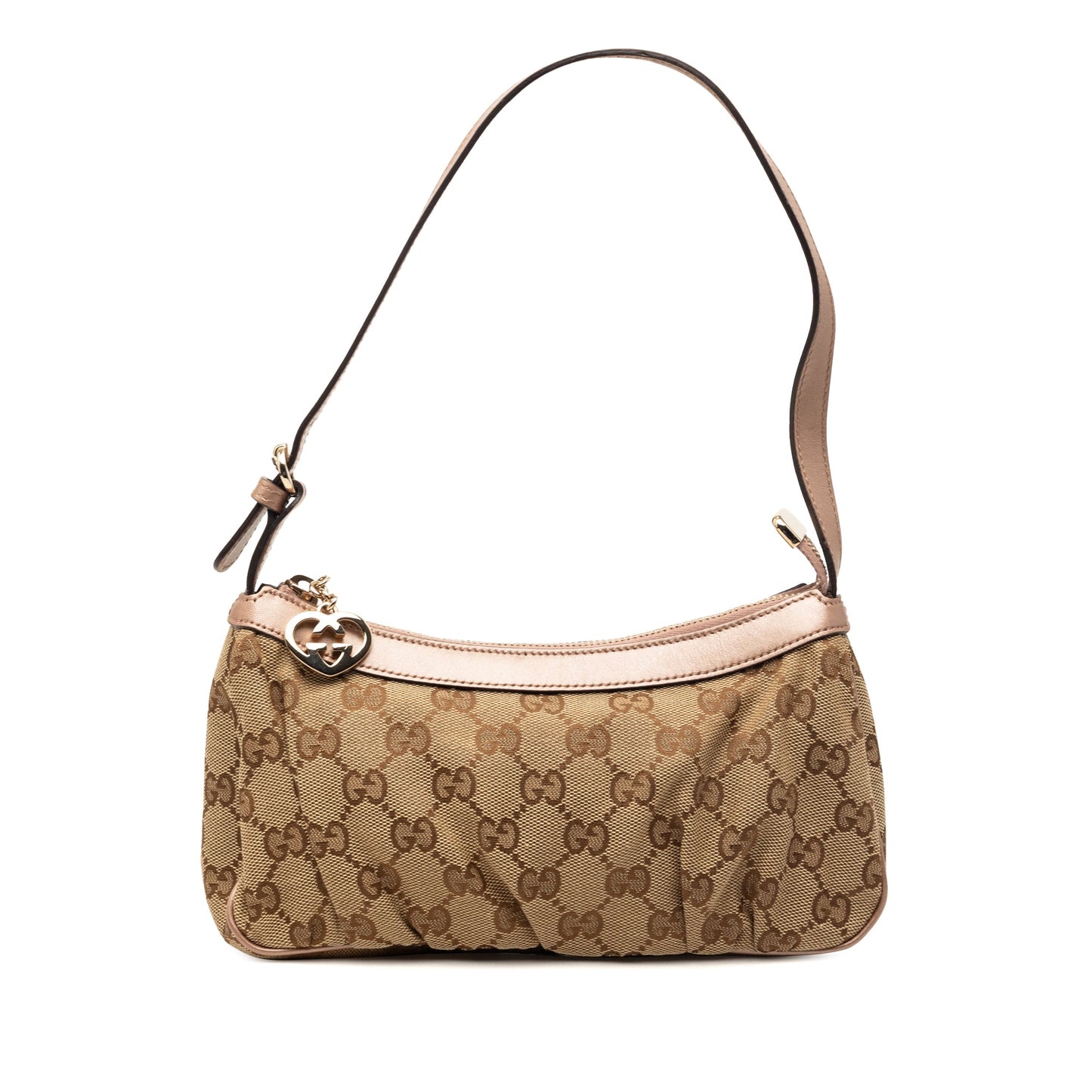 GG Canvas Lovely Heart Pochette