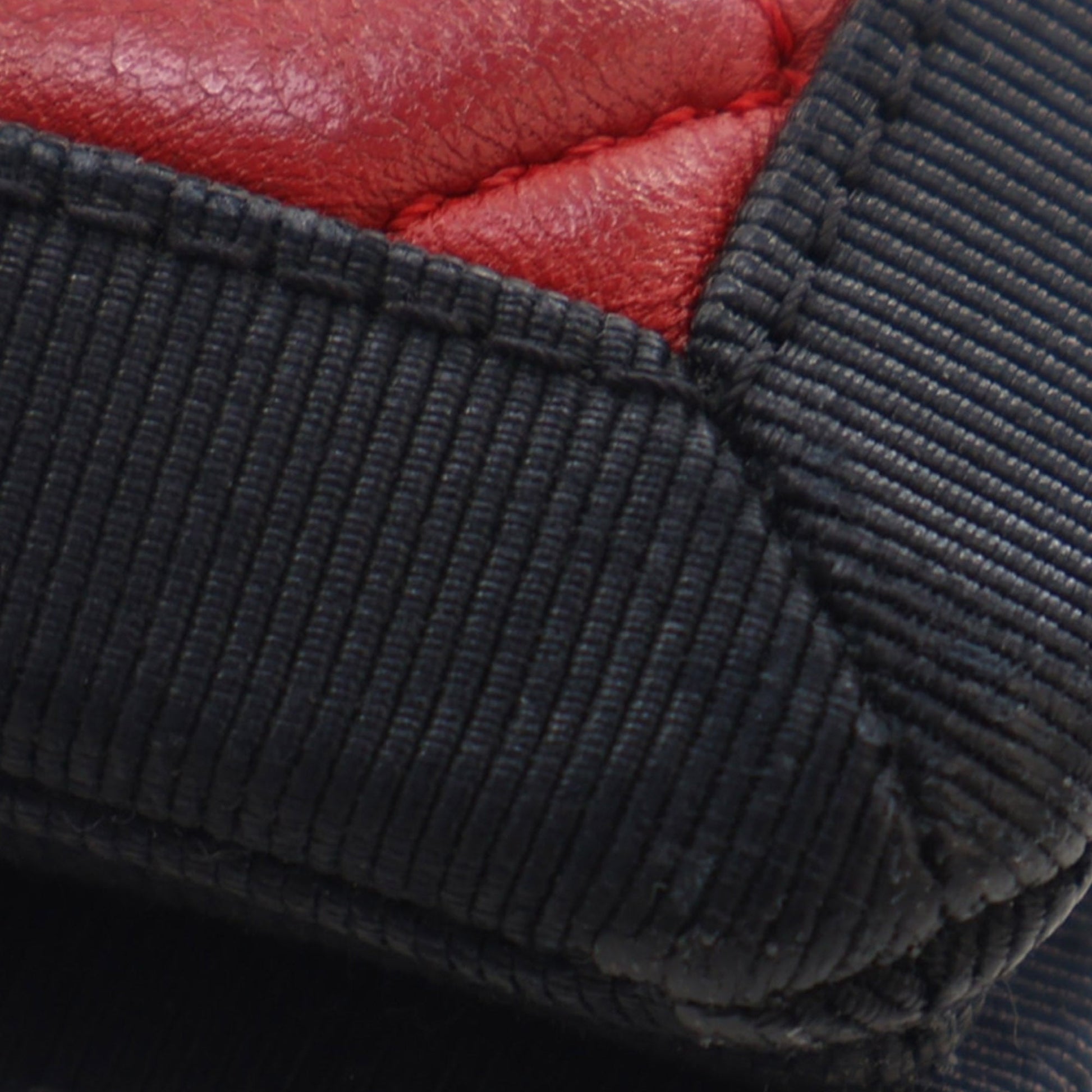 Chanel Medium CC Bicolor Quilted Lambskin Grosgrain Single Flap