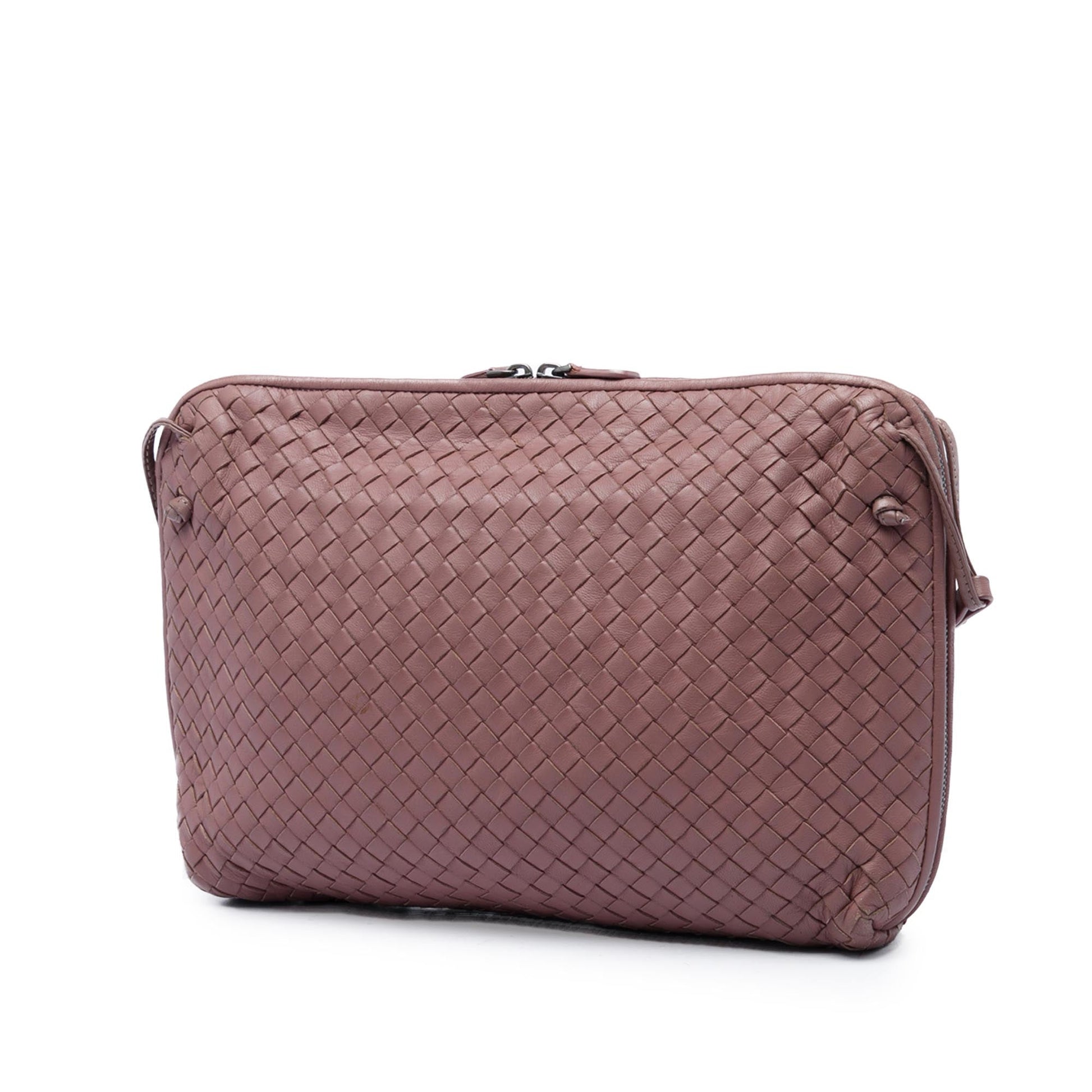 Bottega Veneta Large Nappa Intrecciato Nodini Crossbody