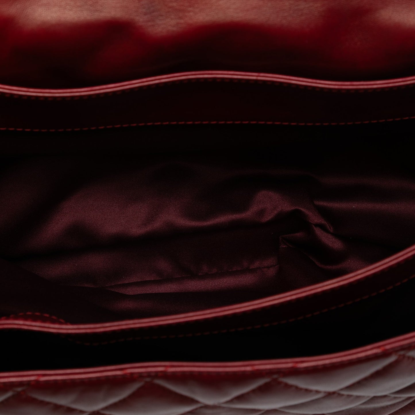 Chanel Maxi Quilted Lambskin 3 Accordion Flap