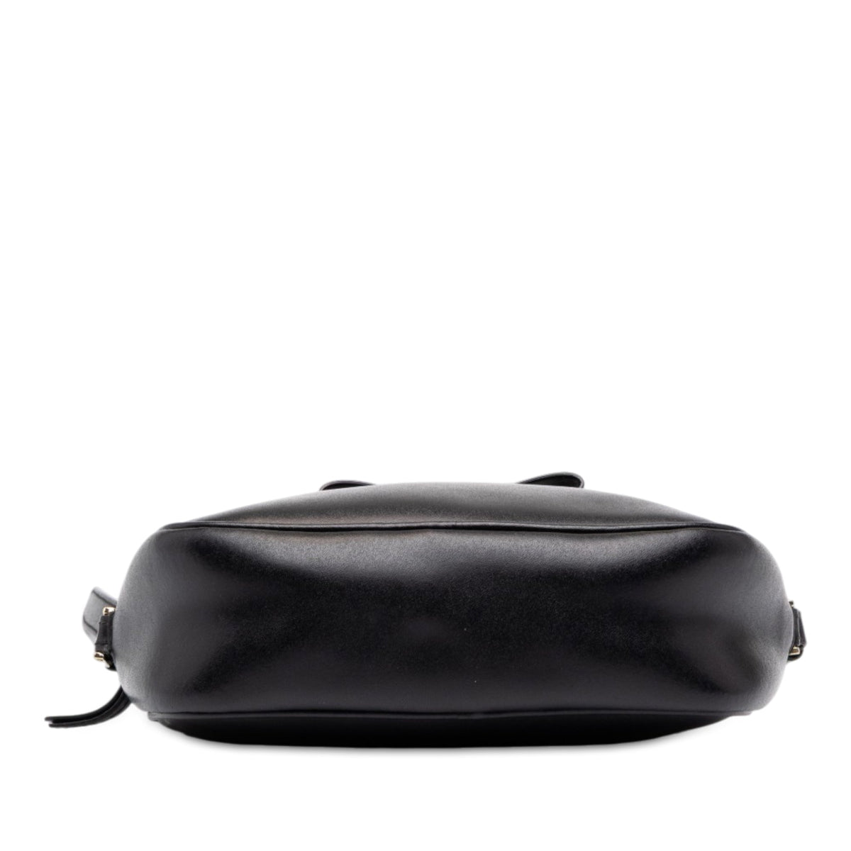 Ferragamo Smooth Calfskin Vara Bow Camera Bag — Black