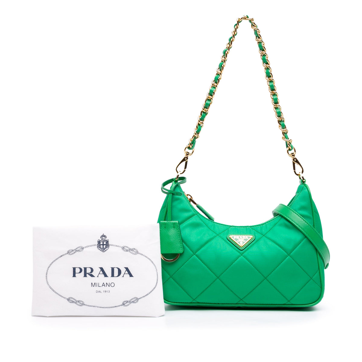 Prada Impuntu Re Nylon Re Edition 1995 Chaine Satchel