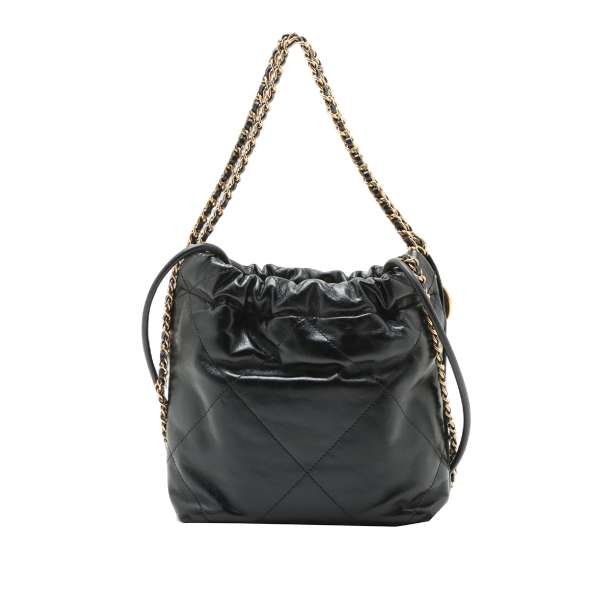 Chanel Mini Shiny Calfskin 22 Handbag