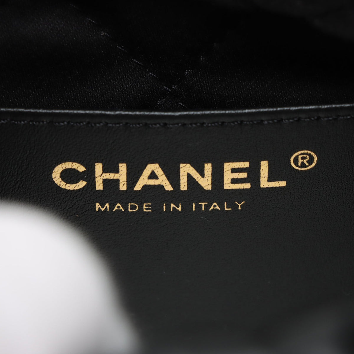 Chanel Mini Shiny Calfskin 22 Handbag