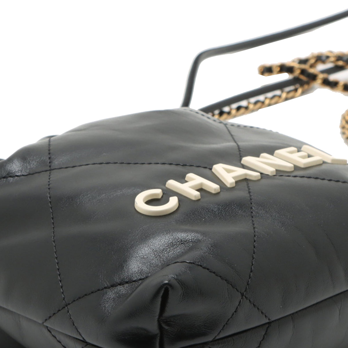 Chanel Mini Shiny Calfskin 22 Handbag