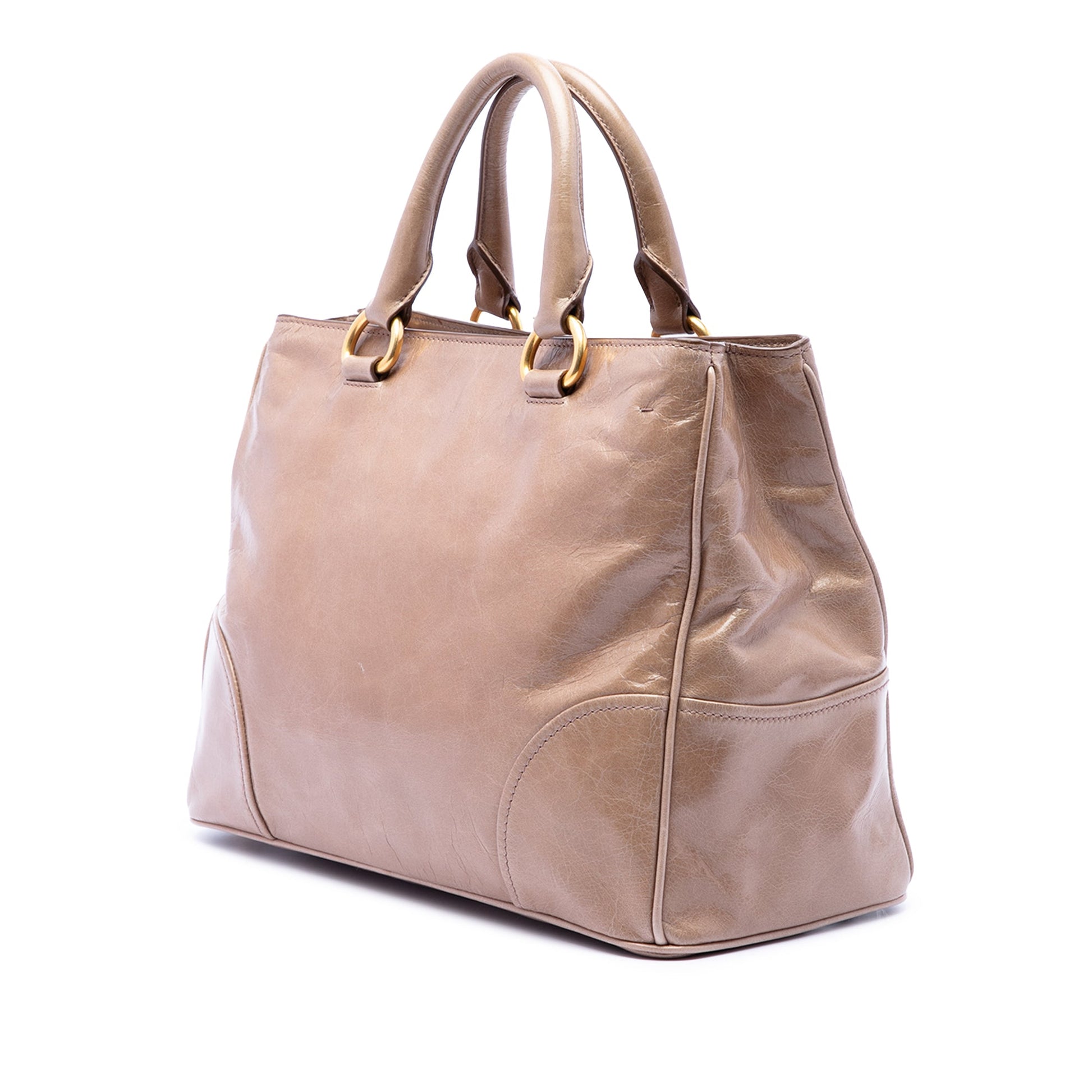 Prada Vitello Shine Satchel