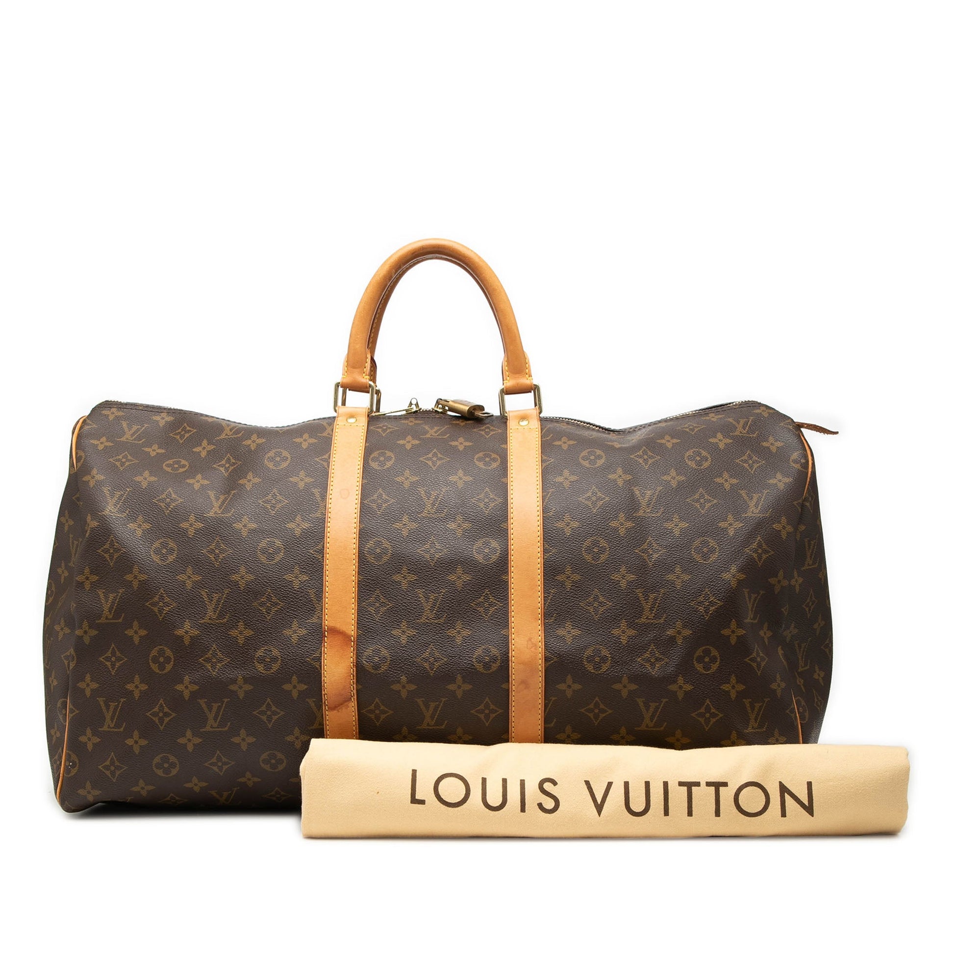 Louis Vuitton Monogram Keepall 55