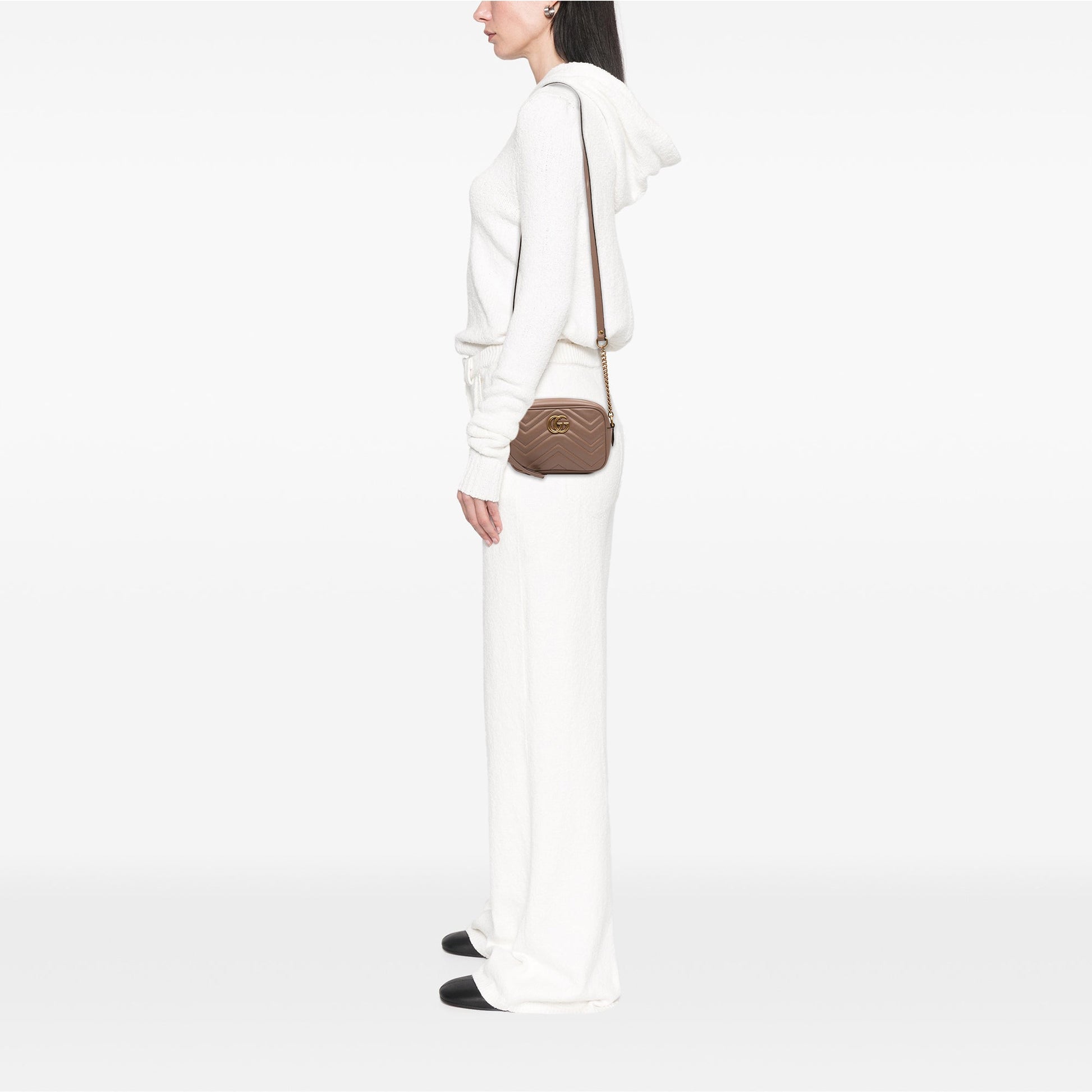 Gucci Mini GG Marmont Matelasse Leather Crossbody