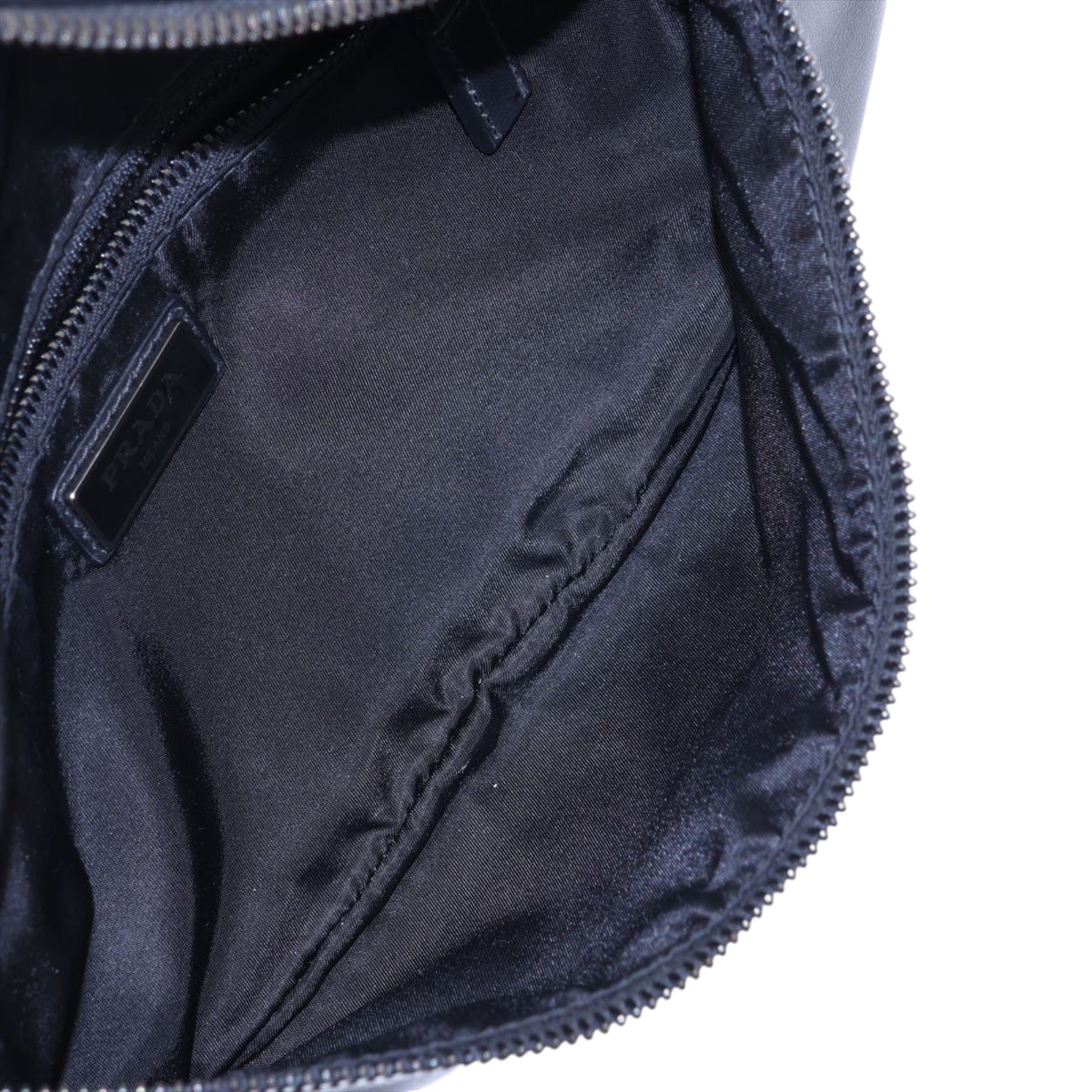 Prada Leather Belt Bag — Black