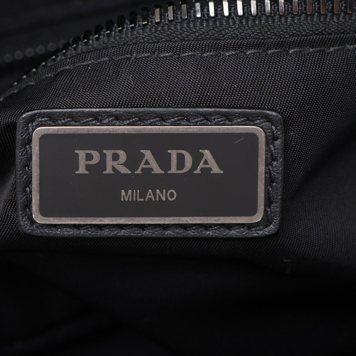 Prada Leather Belt Bag — Black