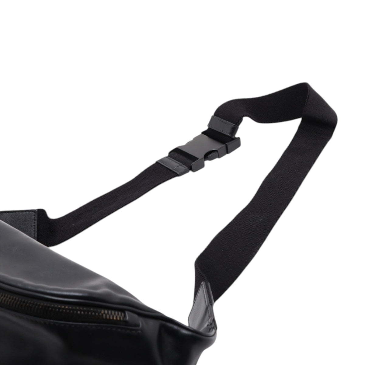 Prada Leather Belt Bag — Black