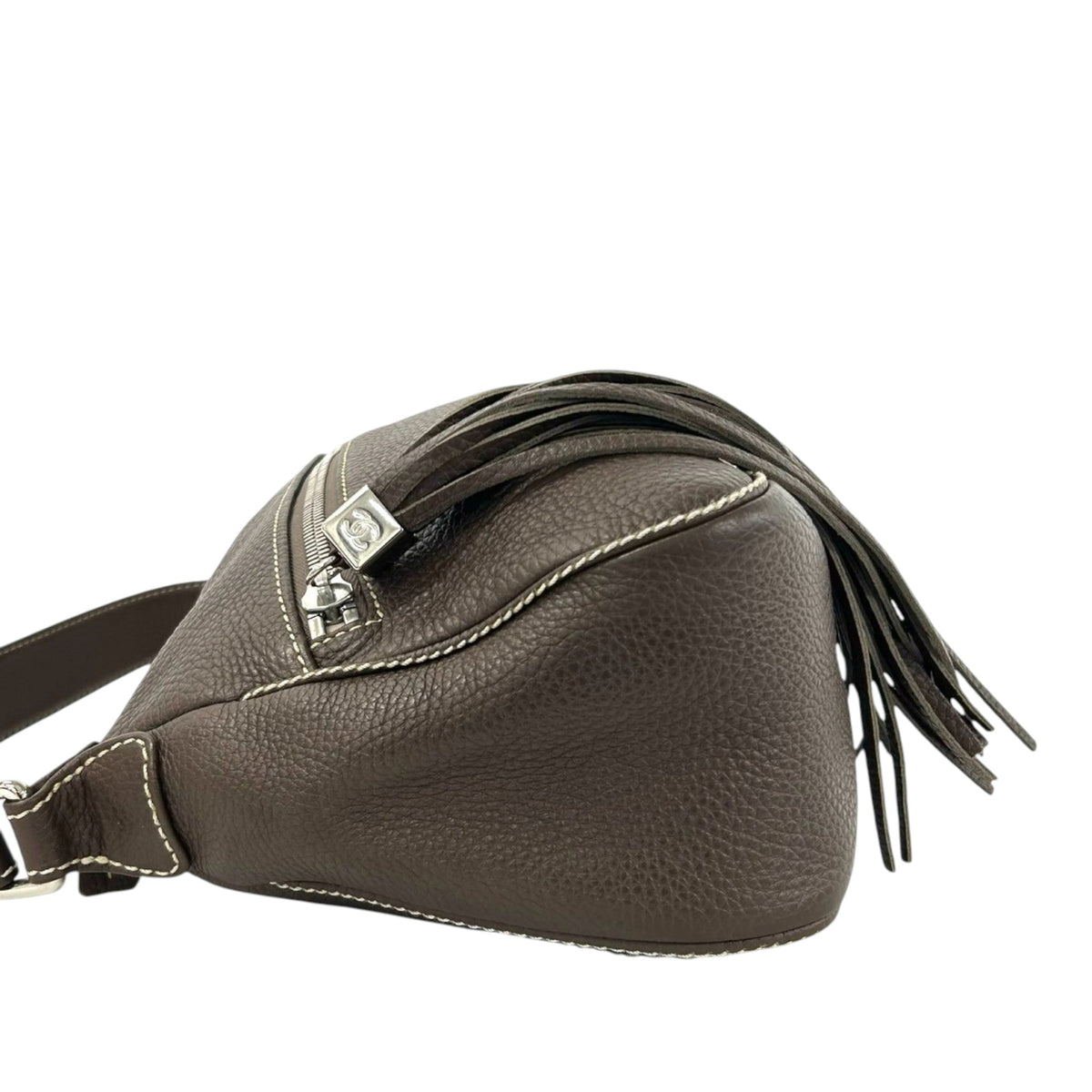 Chanel Calf Leather Shoulder Bag
