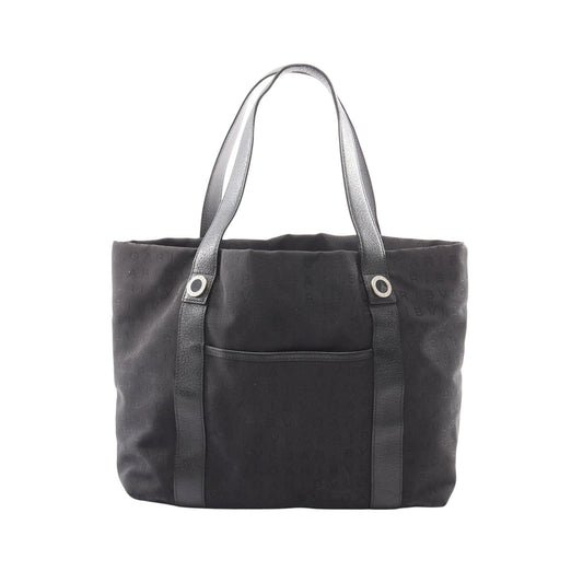 Bvlgari Logomania Canvas Tote