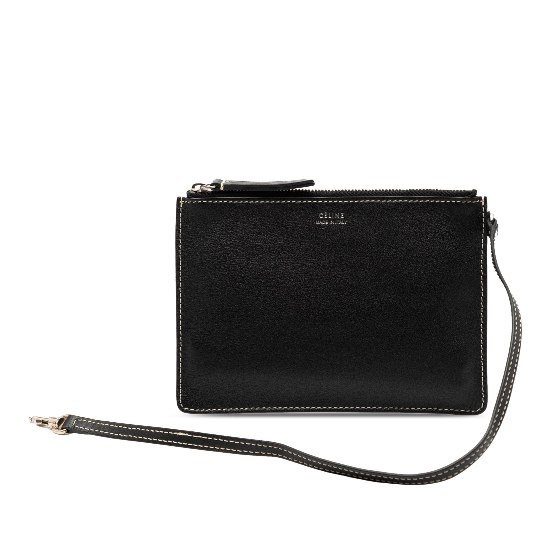 Celine Leather Clutch
