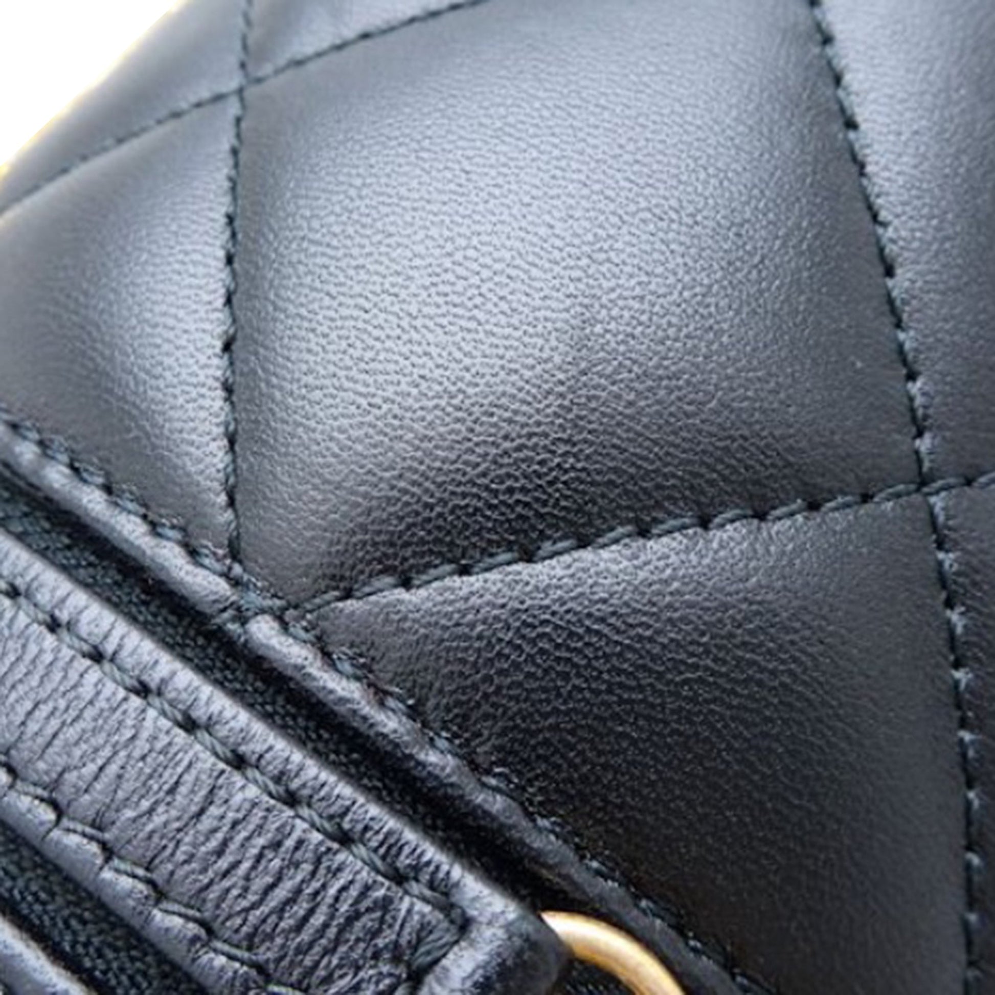 Chanel Small Quilted Lambskin Side Note Vanity Case