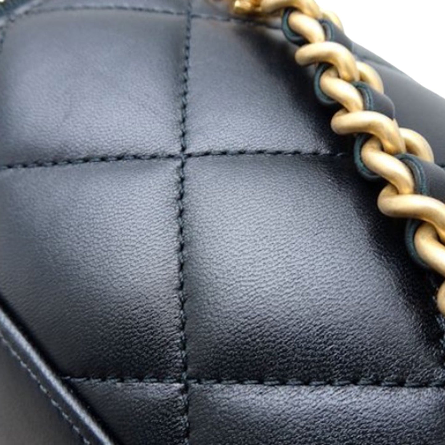 Chanel Small Quilted Lambskin Side Note Vanity Case