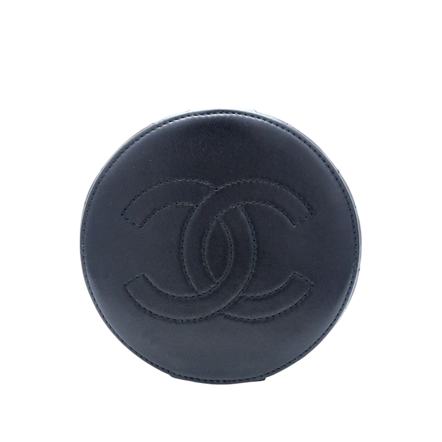 Chanel Small Quilted Lambskin Side Note Vanity Case