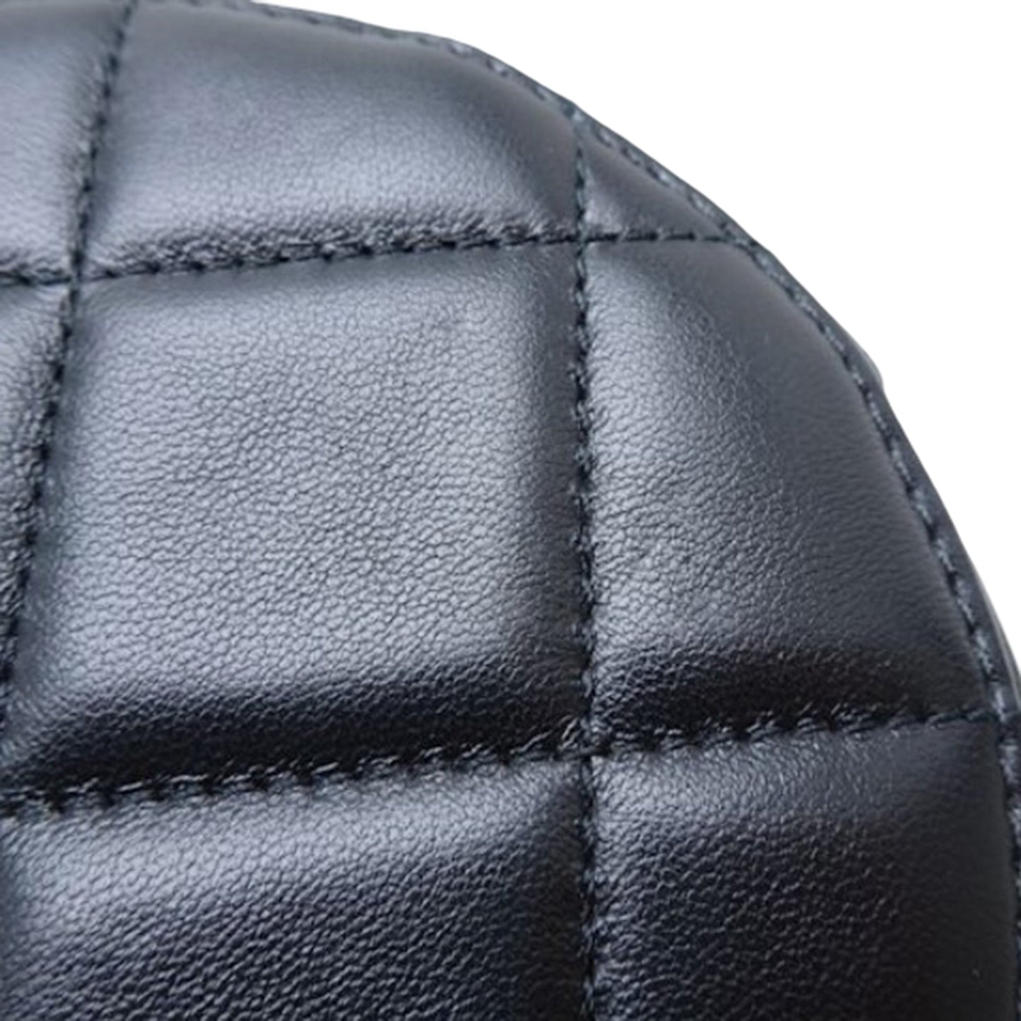 Chanel Small Quilted Lambskin Side Note Vanity Case