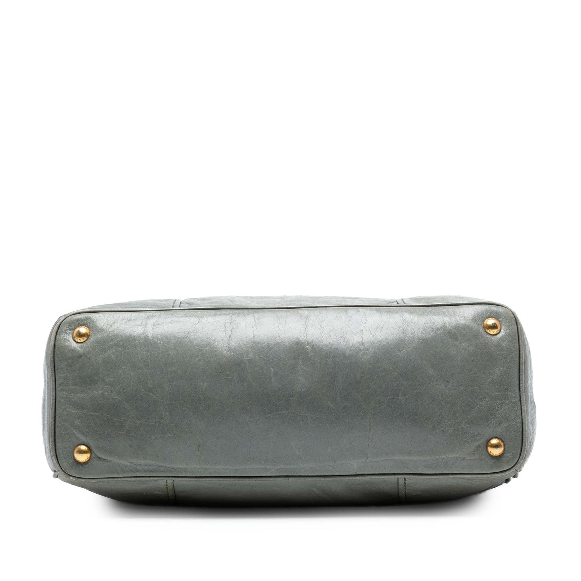 Prada Vitello Shine Satchel