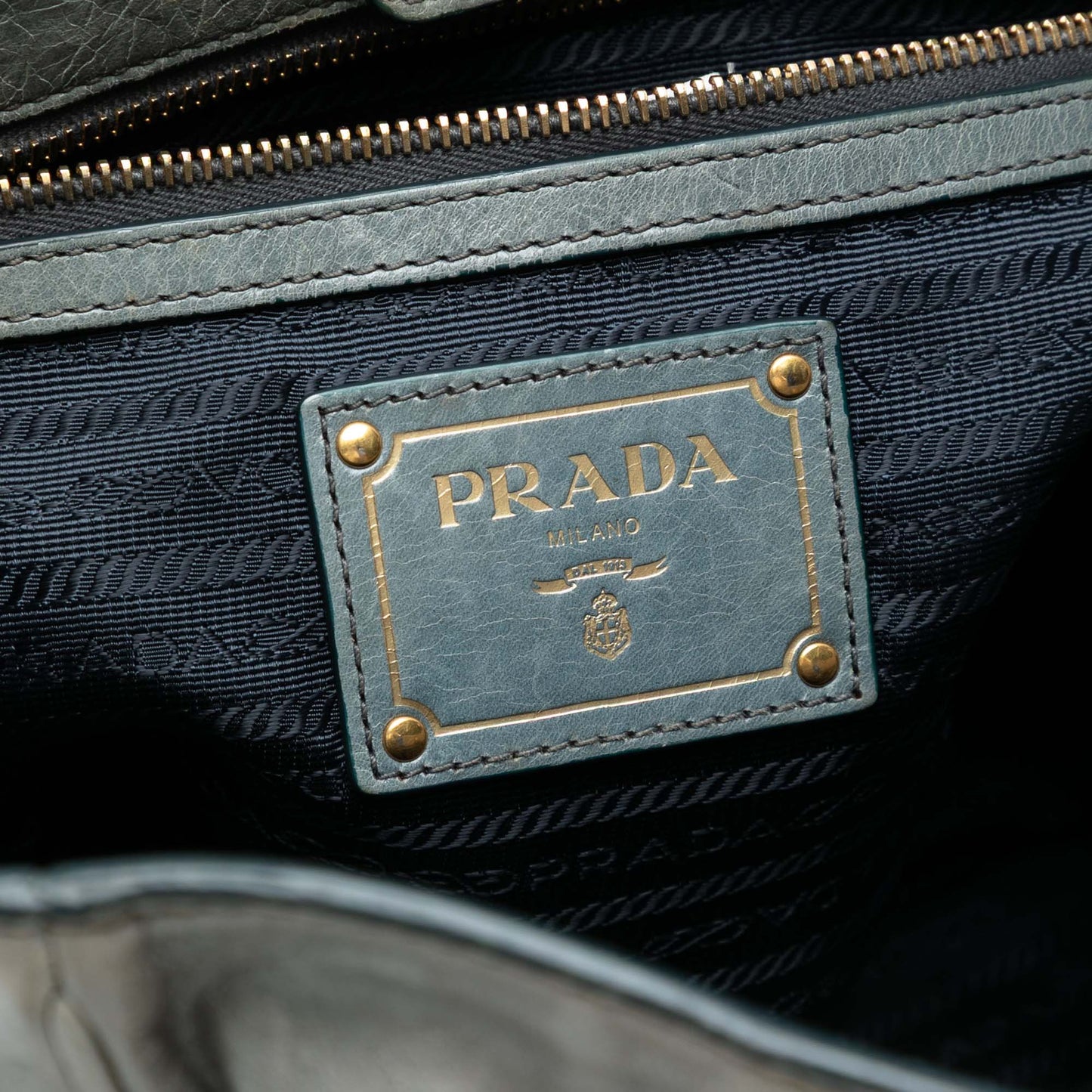 Prada Vitello Shine Satchel