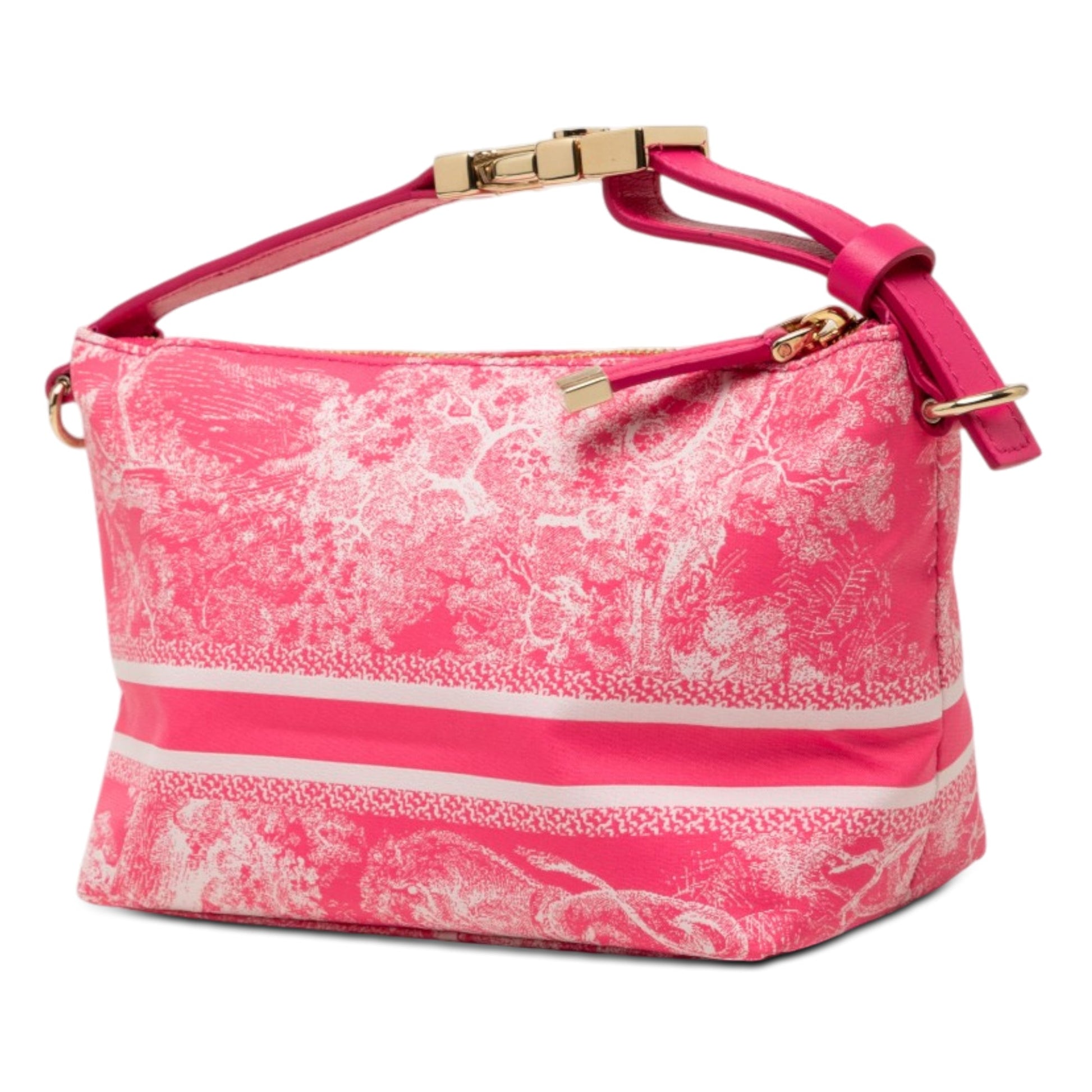 Dior Small Technical Fabric Toile de Jouy Reverse DiorTravel Nomad Pouch