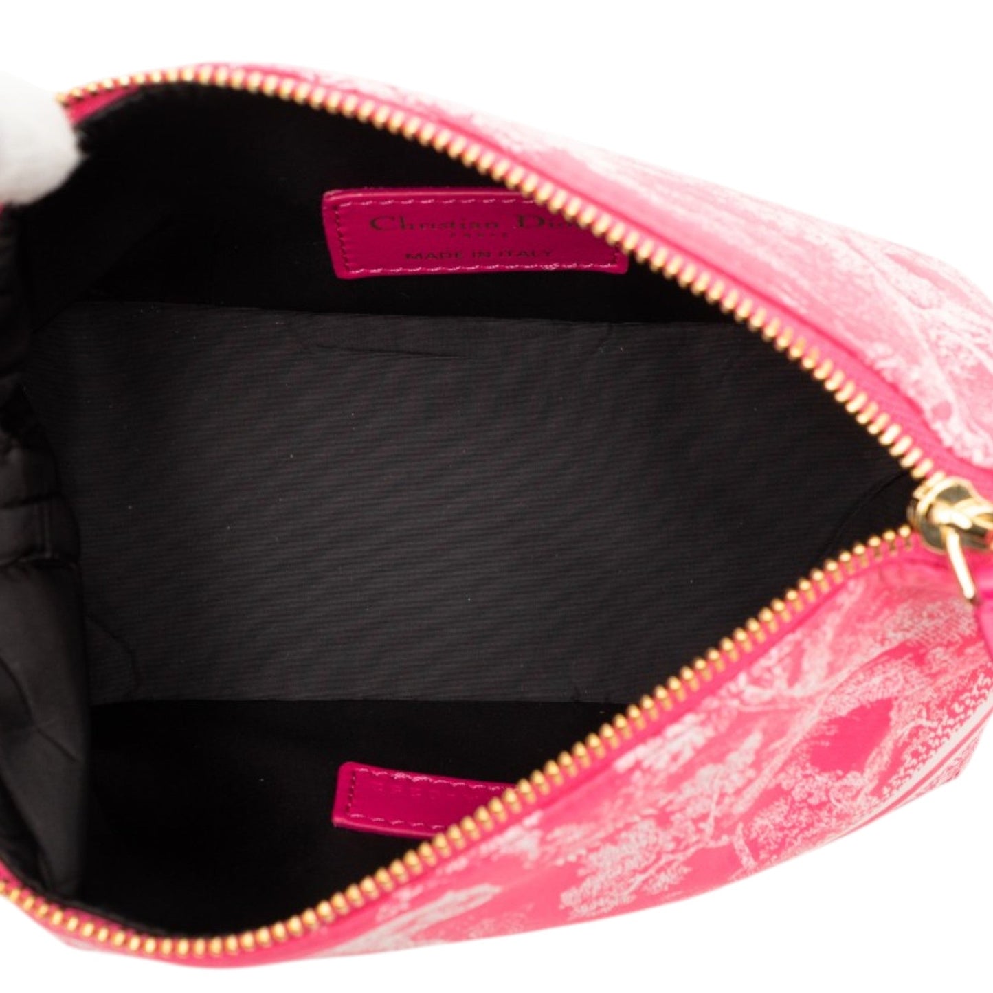 Dior Small Technical Fabric Toile de Jouy Reverse DiorTravel Nomad Pouch