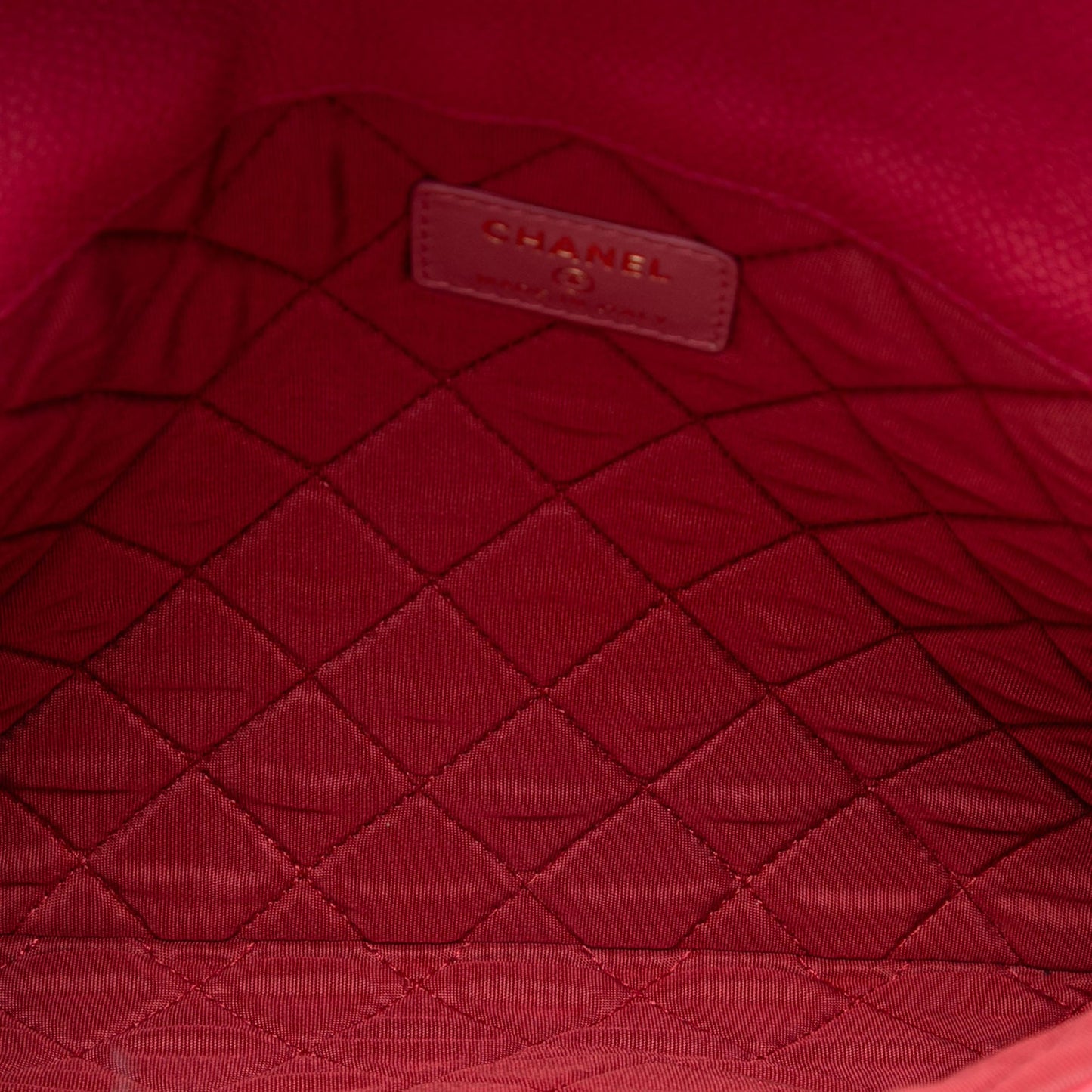 Chanel Paris Cuba Quilted Caviar Thread Around Envelope Clutch